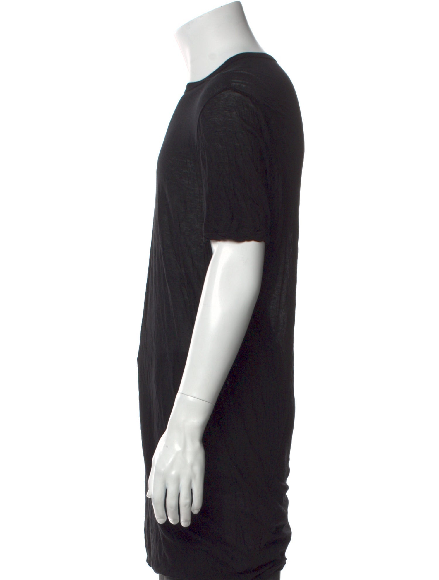 Rick Owens Crew Neck Short Sleeve T-Shirt