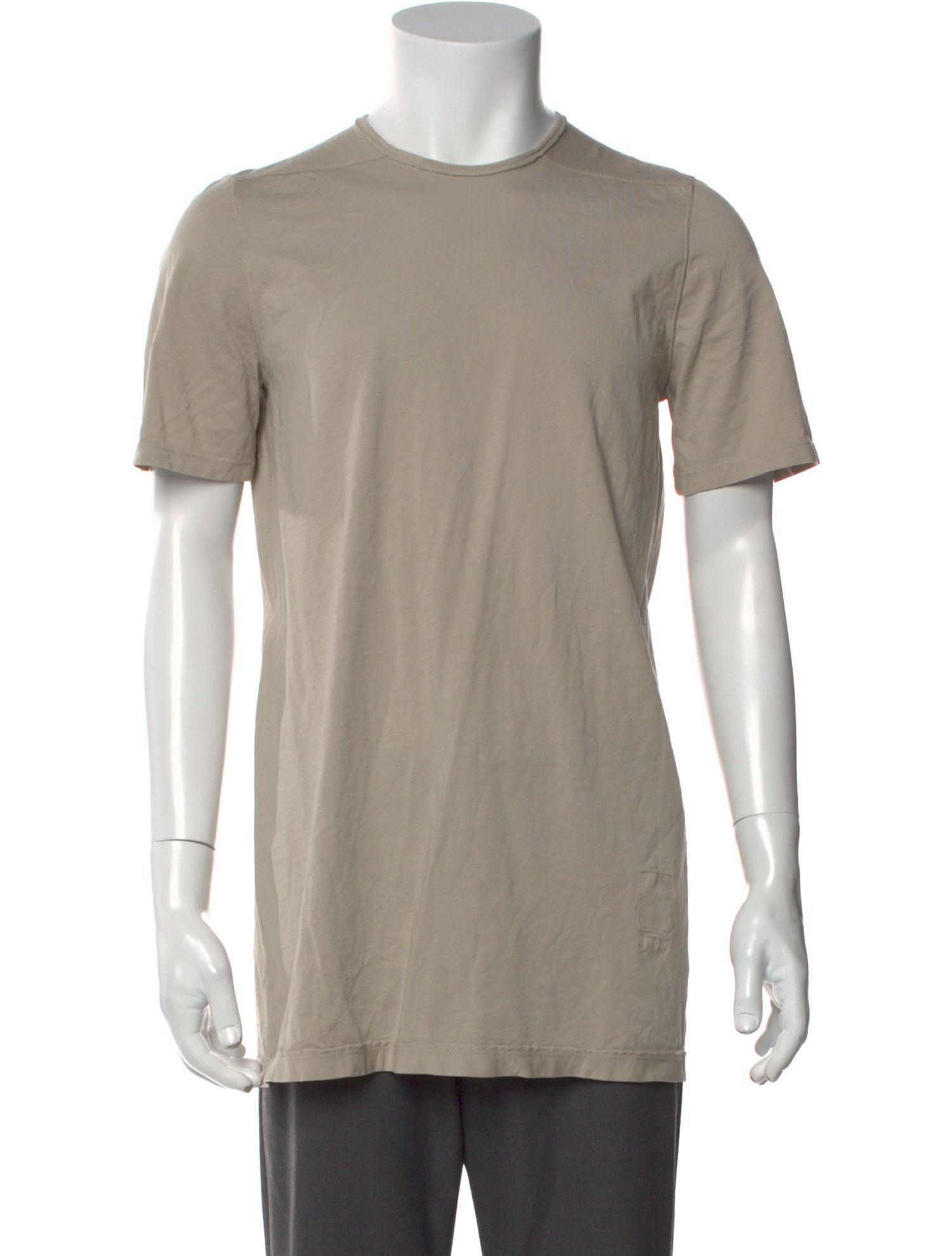 Rick Owens Crew Neck Short Sleeve T-Shirt