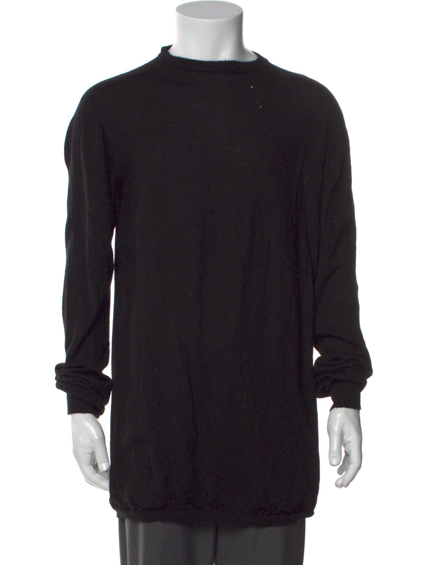 Rick Owens Cashmere Crew Neck Pullover