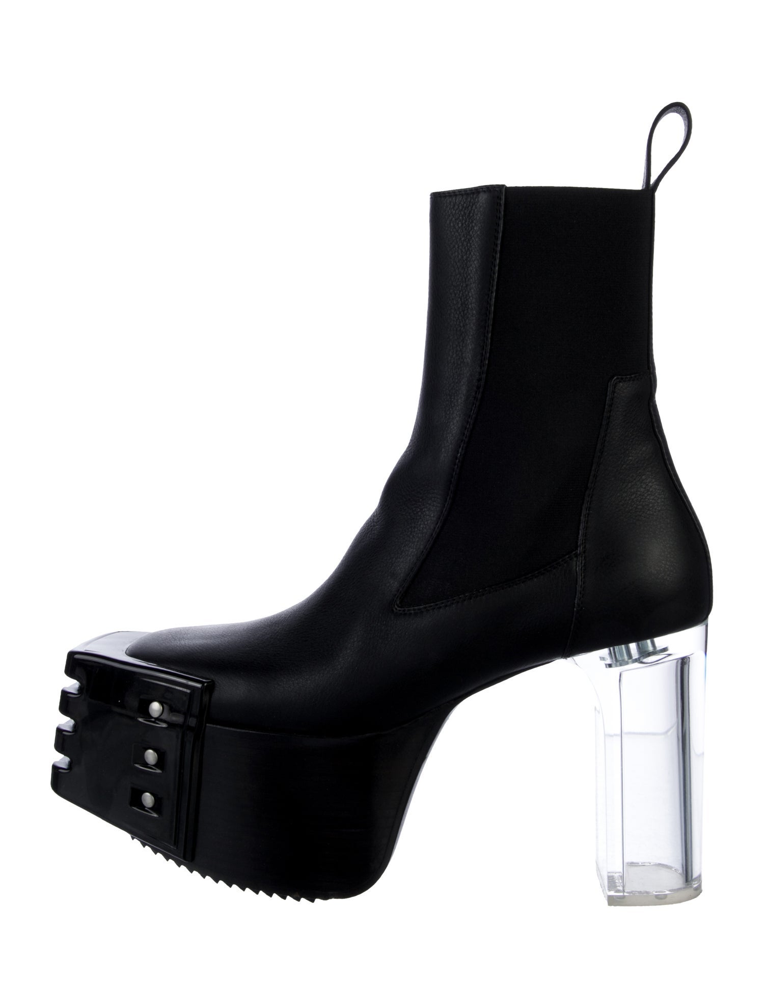 Rick Owens Leather Boots
