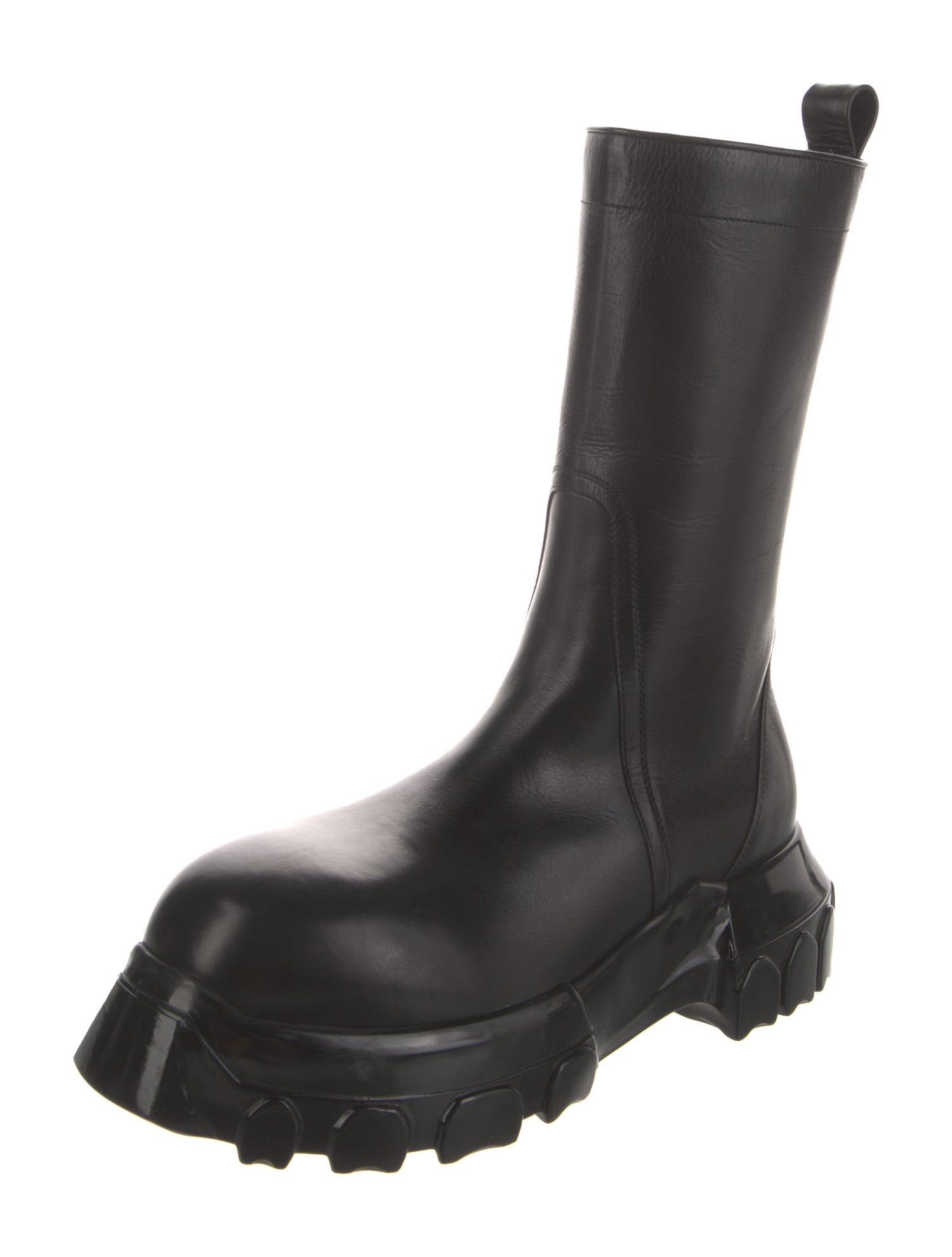 Rick Owens Leather Boots