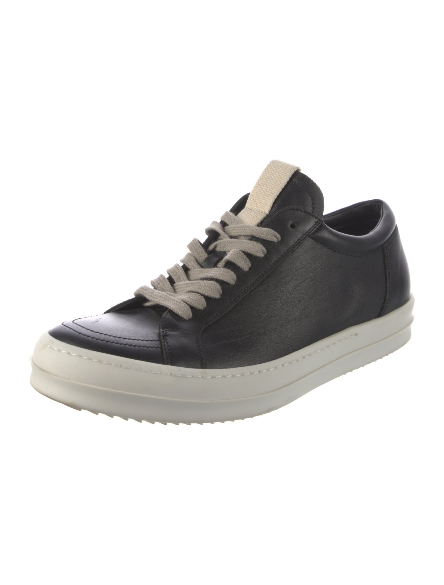 Rick Owens Leather Sneakers