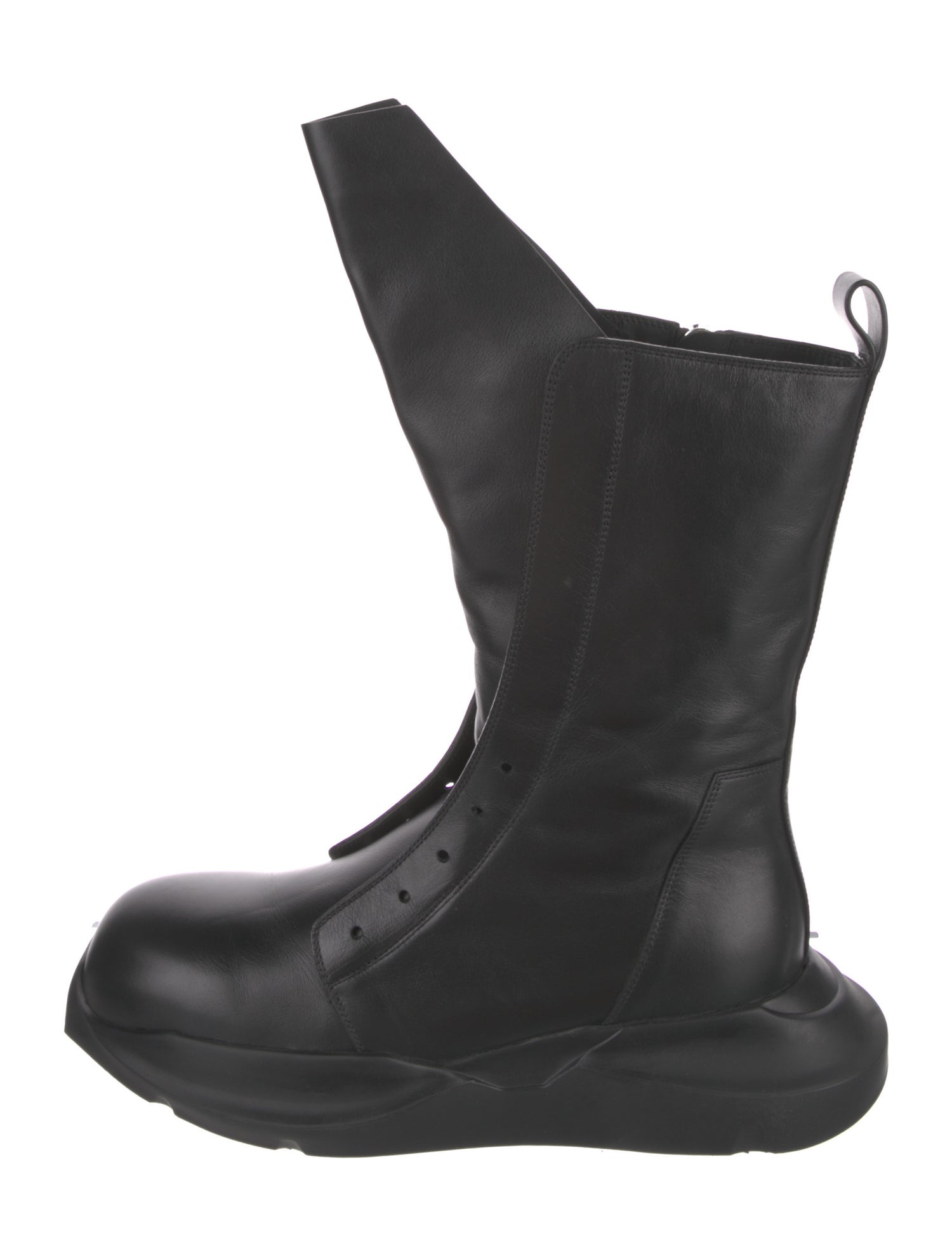 Rick Owens Leather Boots