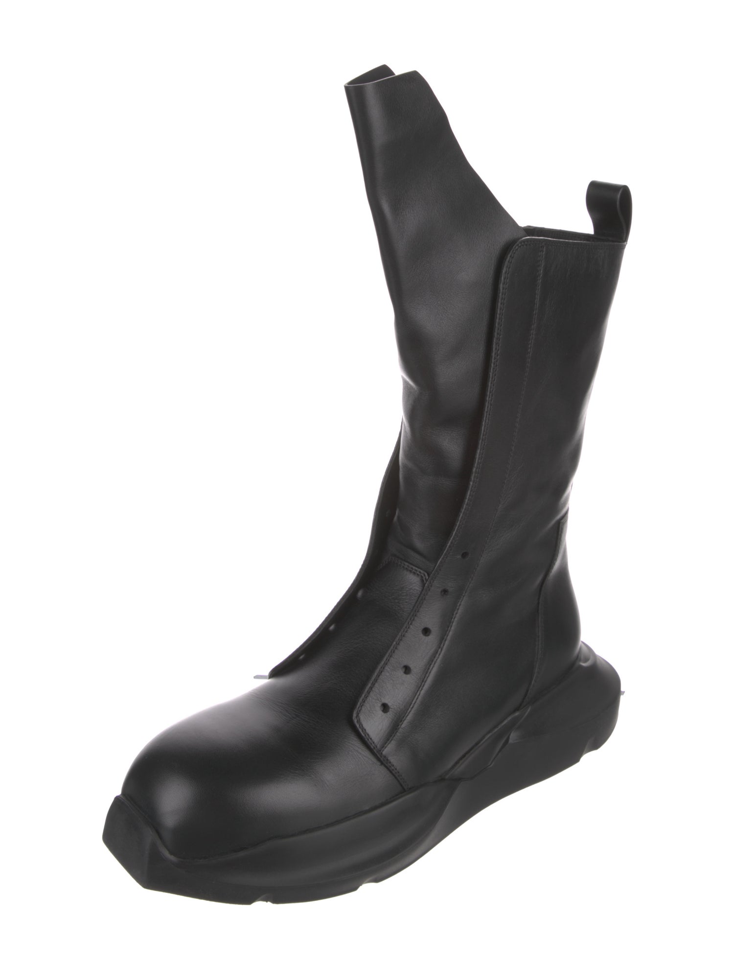 Rick Owens Leather Boots