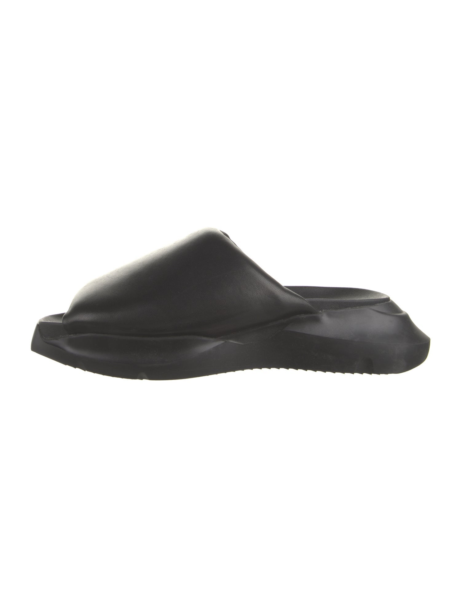Rick Owens Leather Slides