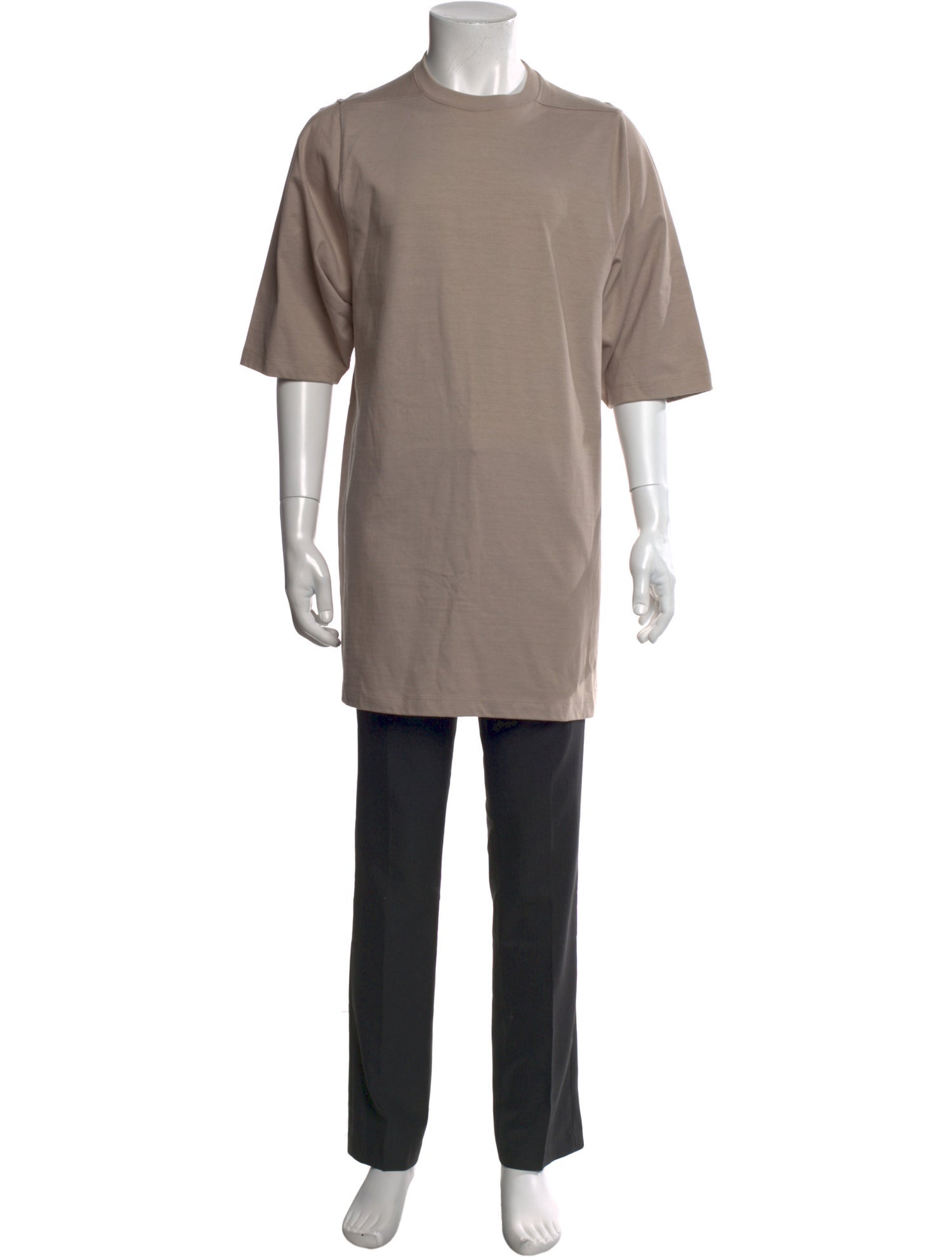 Rick Owens Crew Neck Short Sleeve T-Shirt