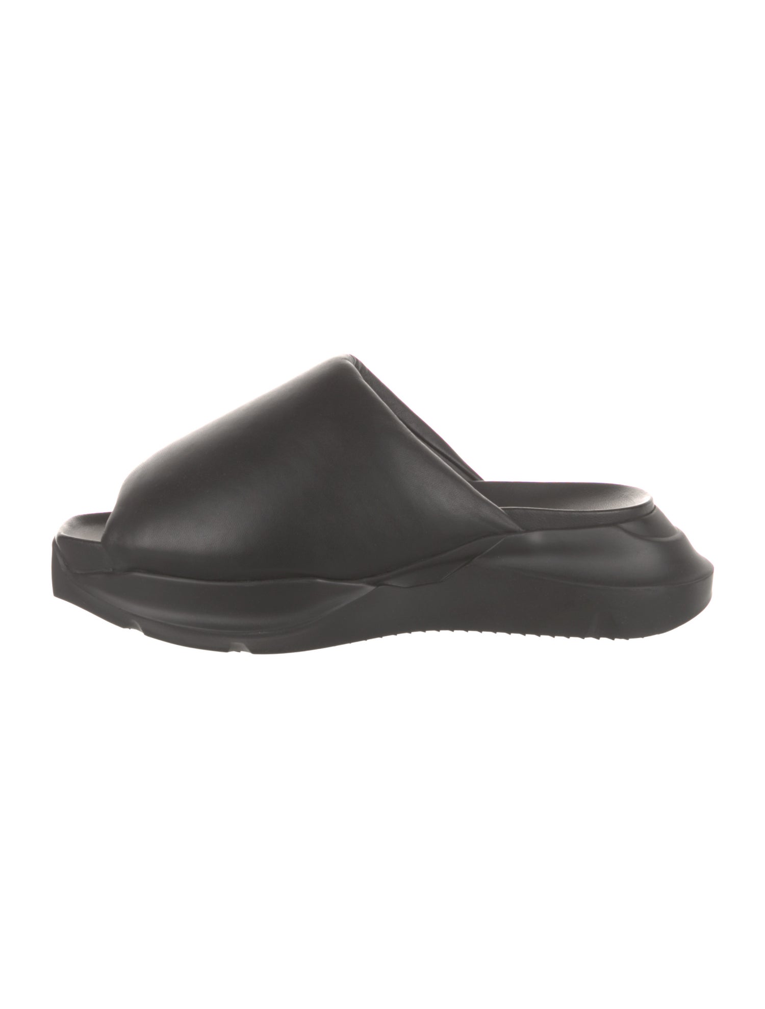 Rick Owens Leather Slides