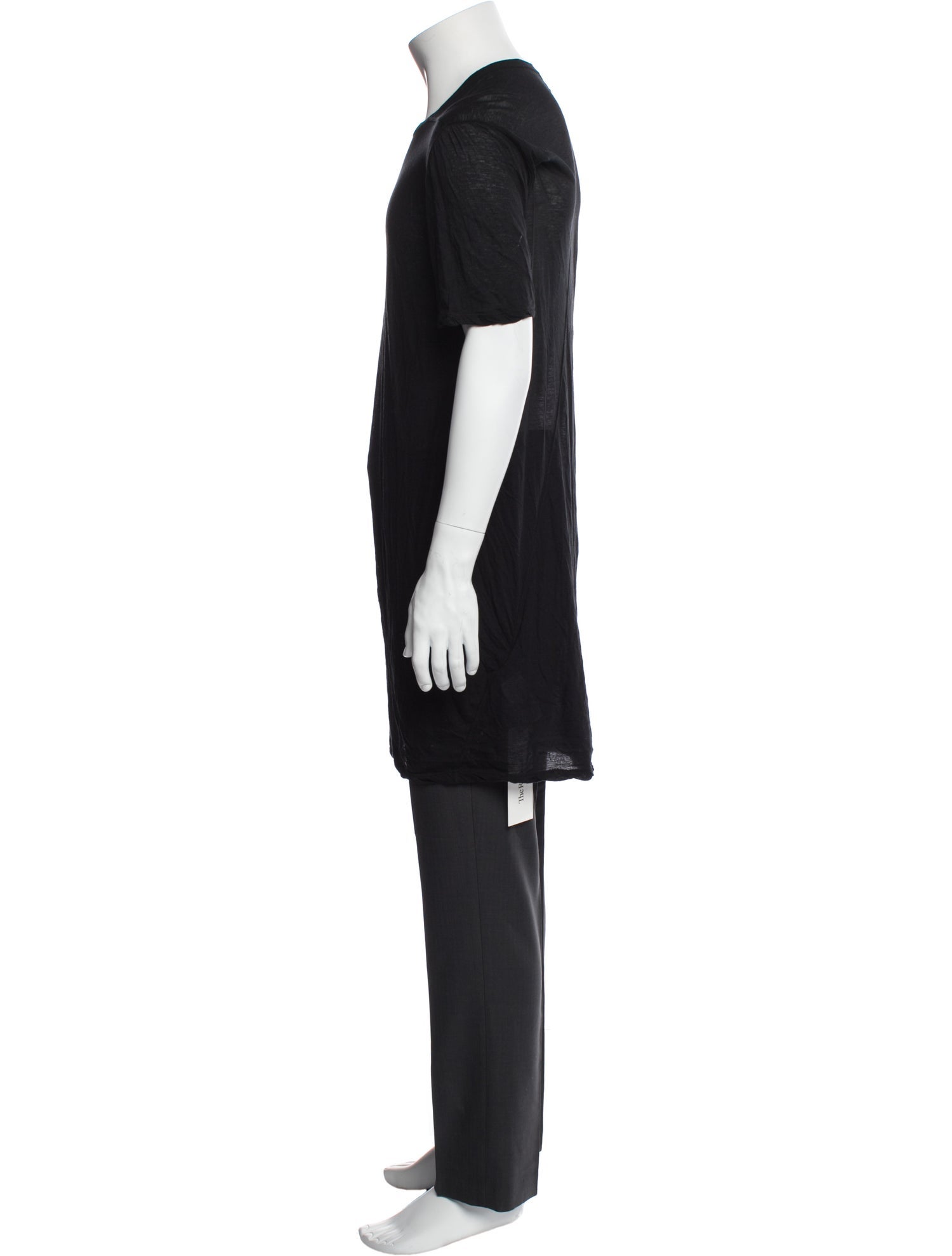 Rick Owens Crew Neck Short Sleeve T-Shirt