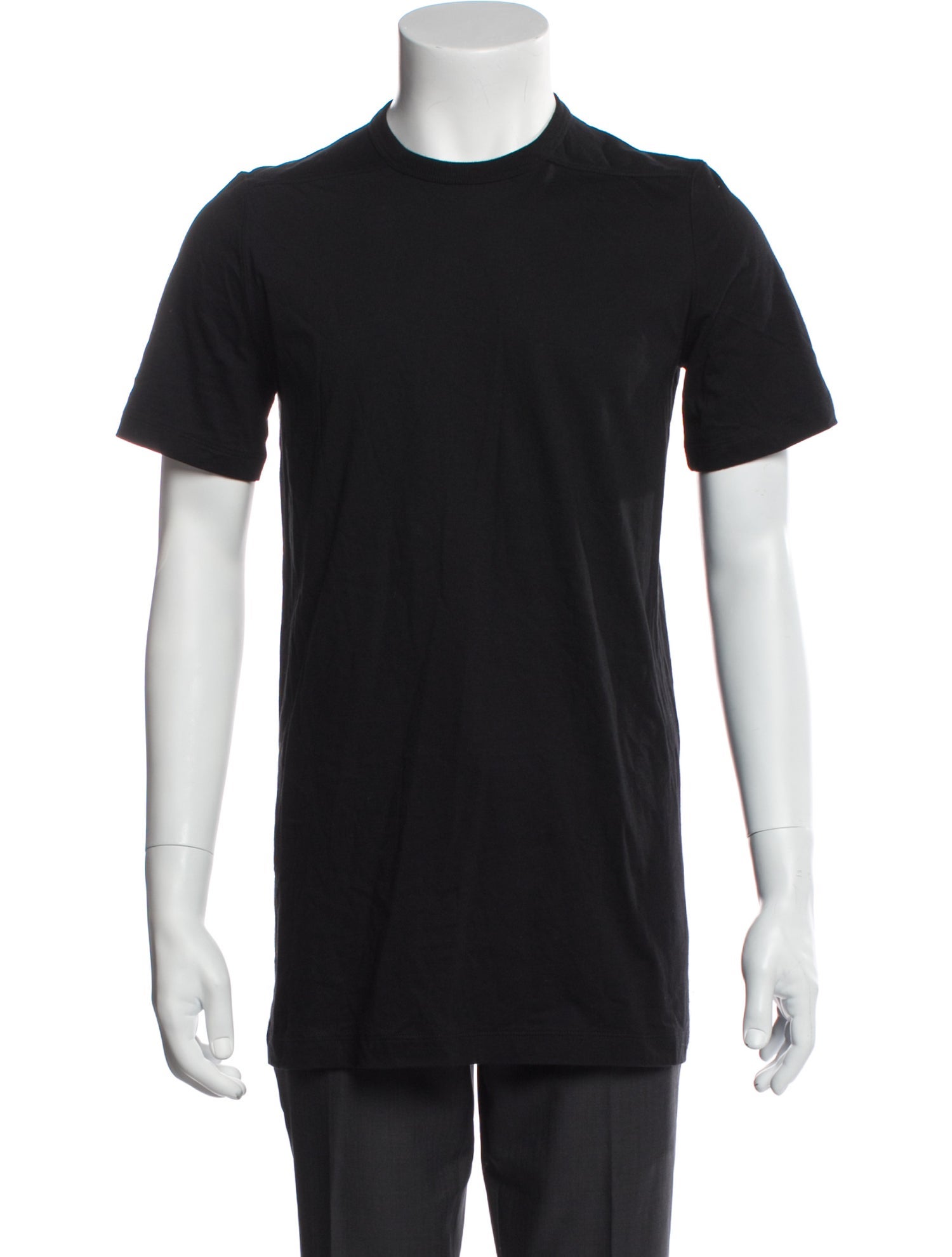 Rick Owens Crew Neck Short Sleeve T-Shirt