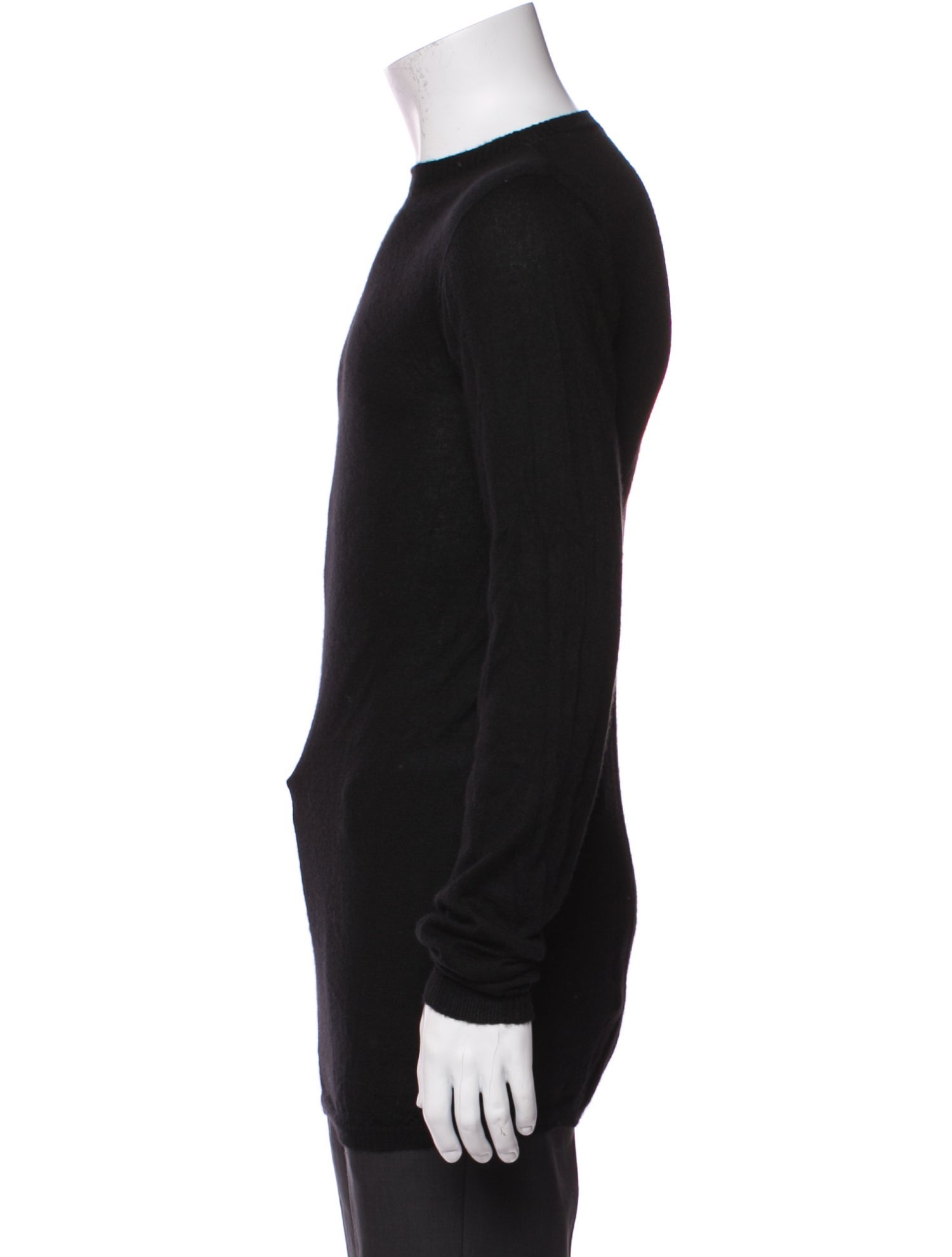 Rick Owens Cashmere Crew Neck Pullover