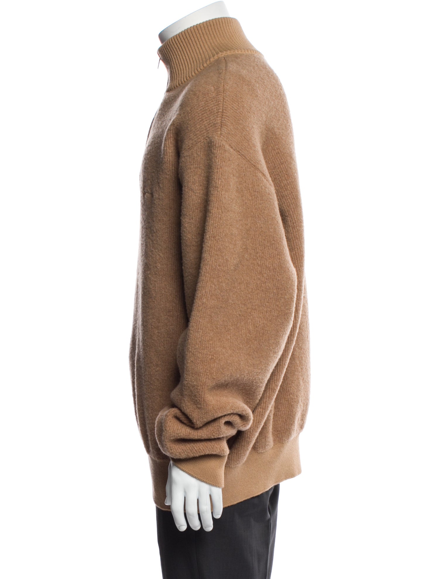 Jacquemus Merino Wool Turtleneck Pullover
