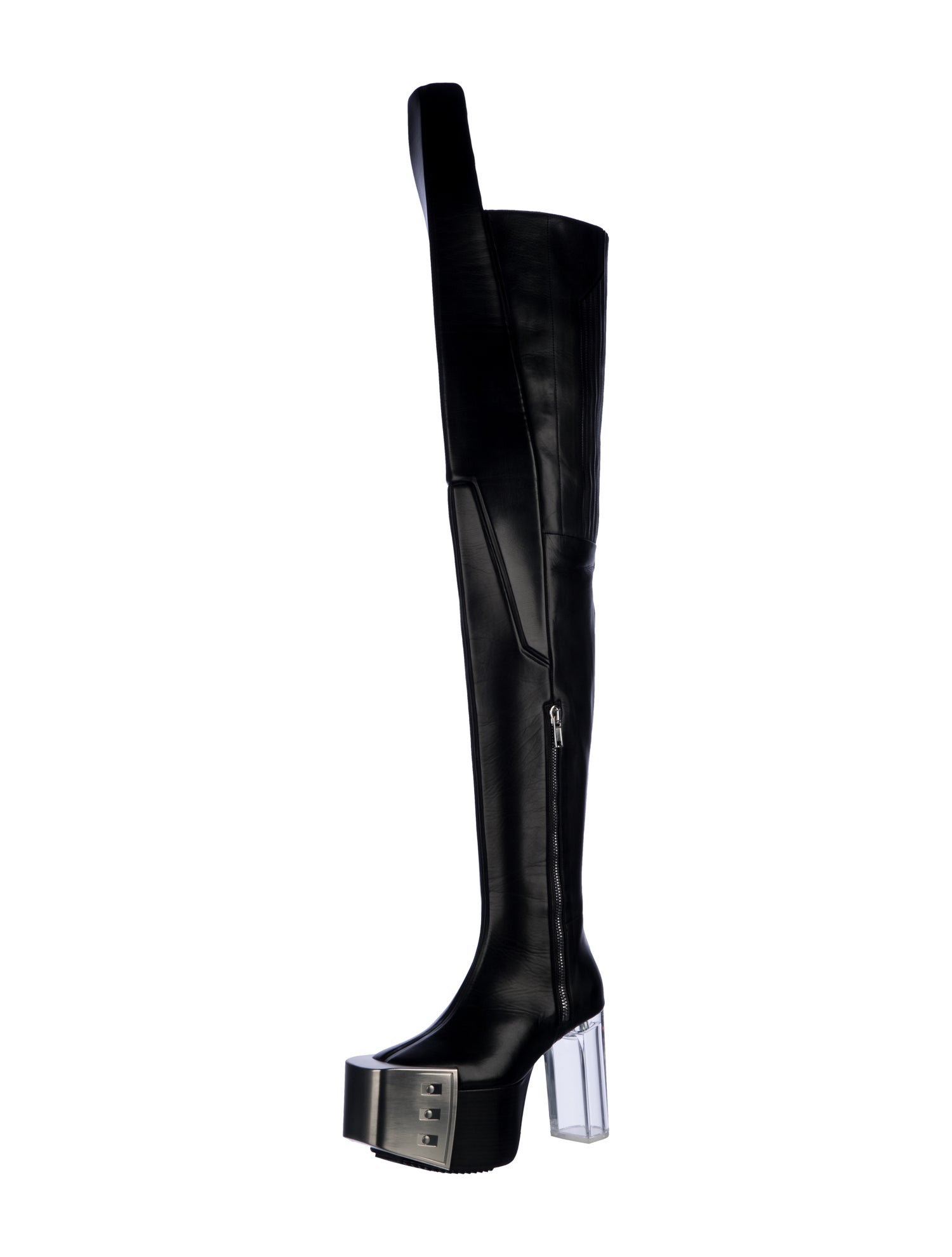 Rick Owens Leather Boots