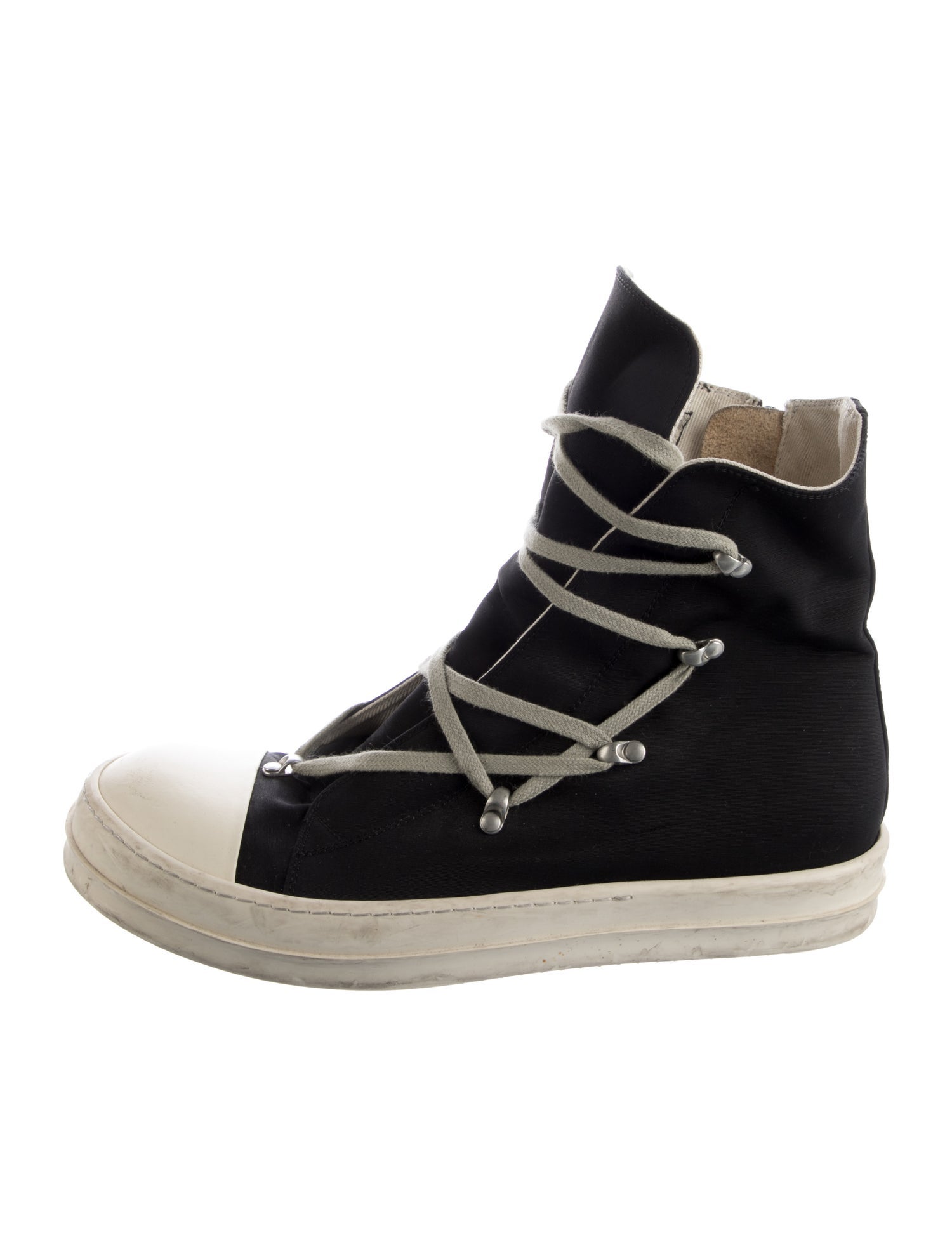 Rick Owens Leather Sneakers