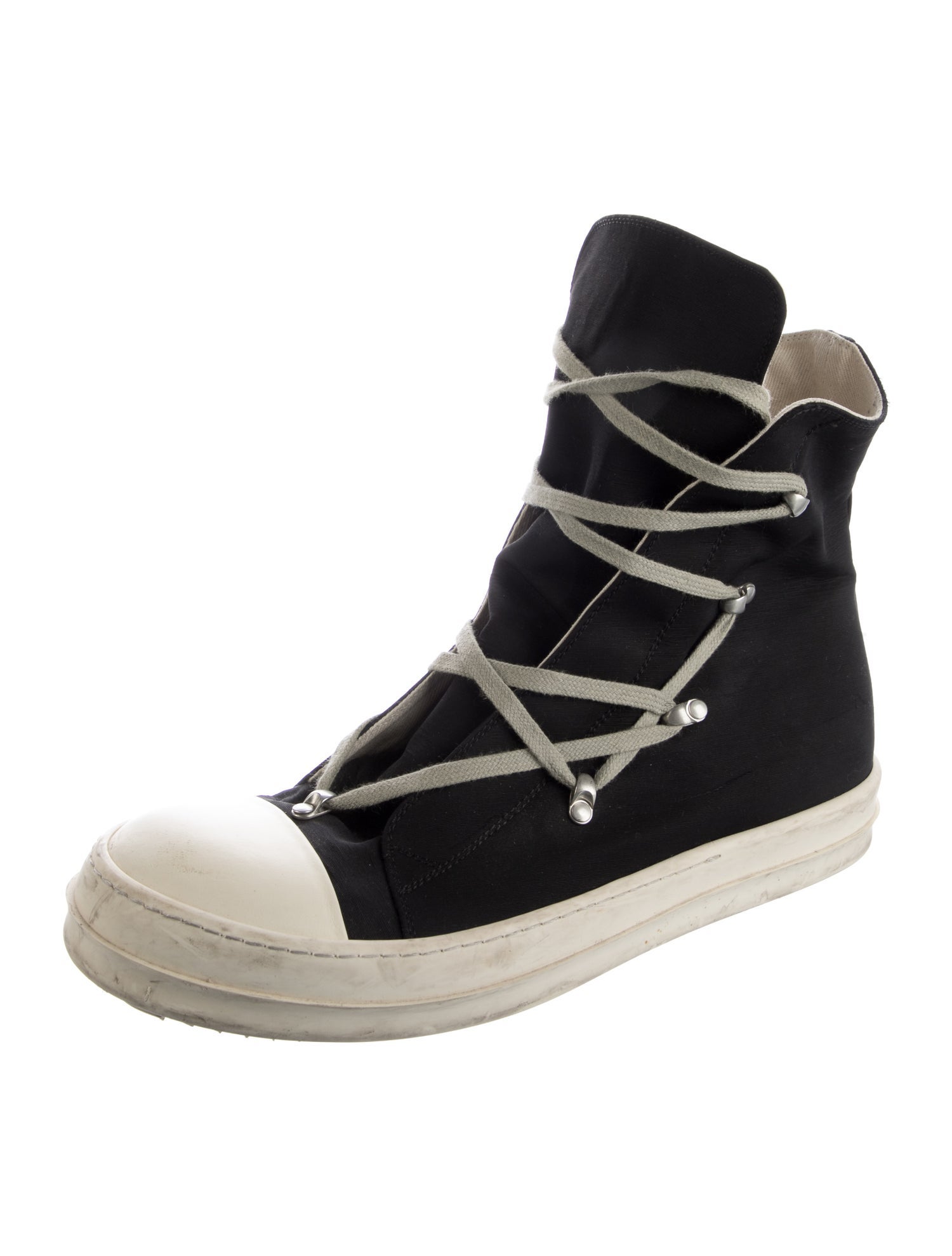 Rick Owens Leather Sneakers