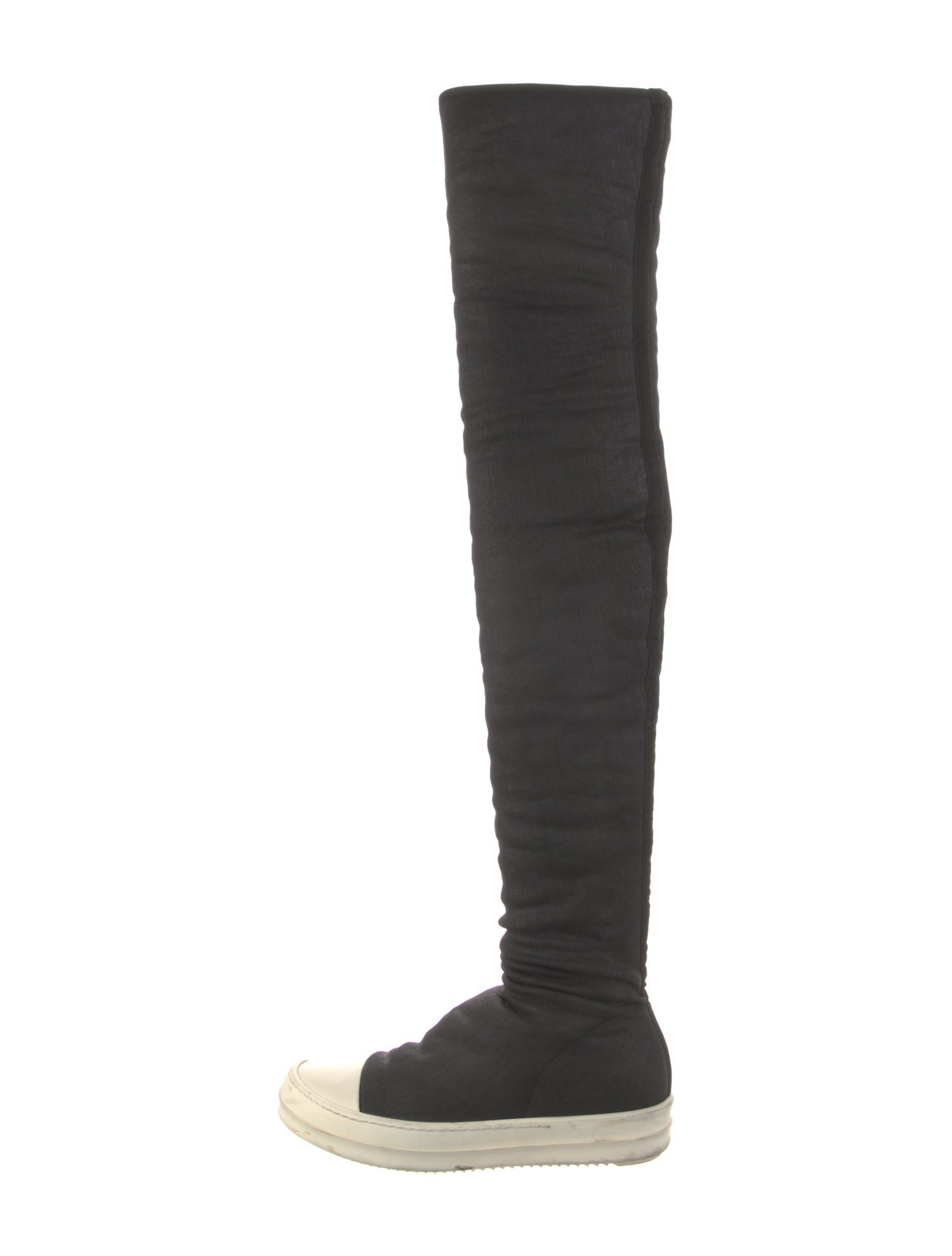 Rick Owens Drkshdw Canvas Sock Boots