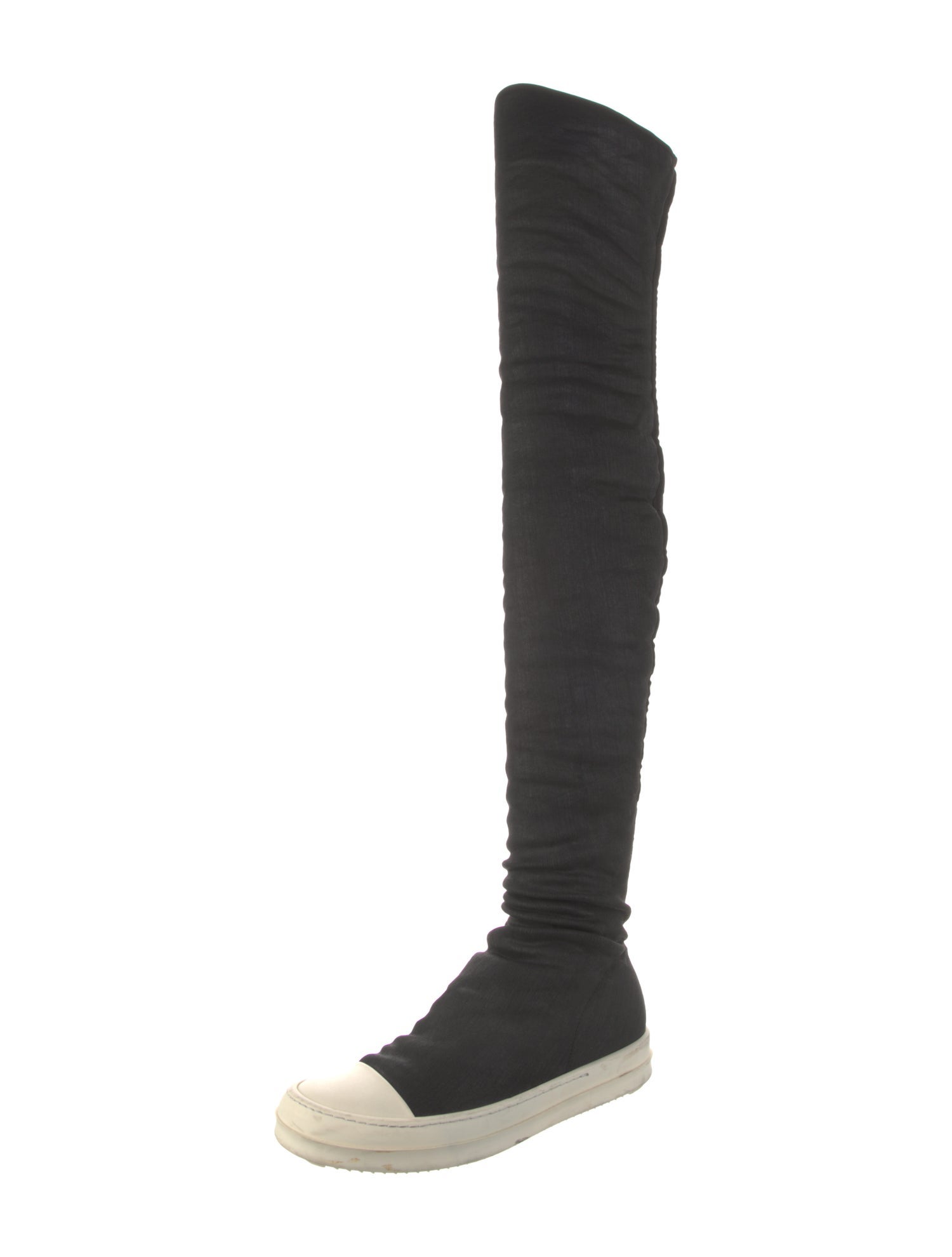 Rick Owens Drkshdw Canvas Sock Boots