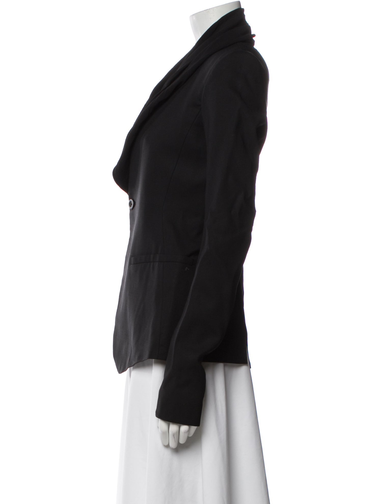 Rick Owens Virgin Wool Blazer
