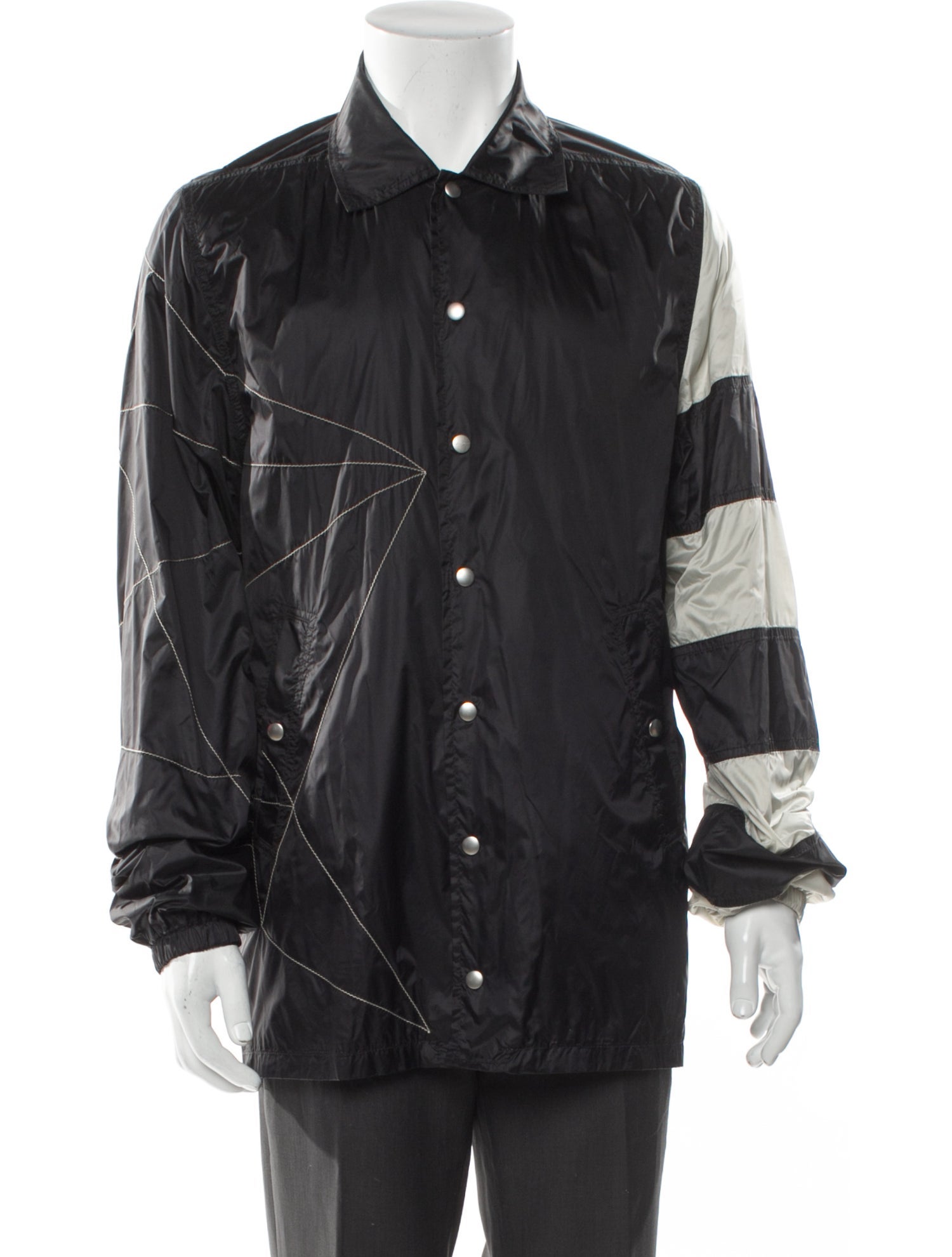 Rick Owens 2019 'Babel' Snapfront Utility Jacket