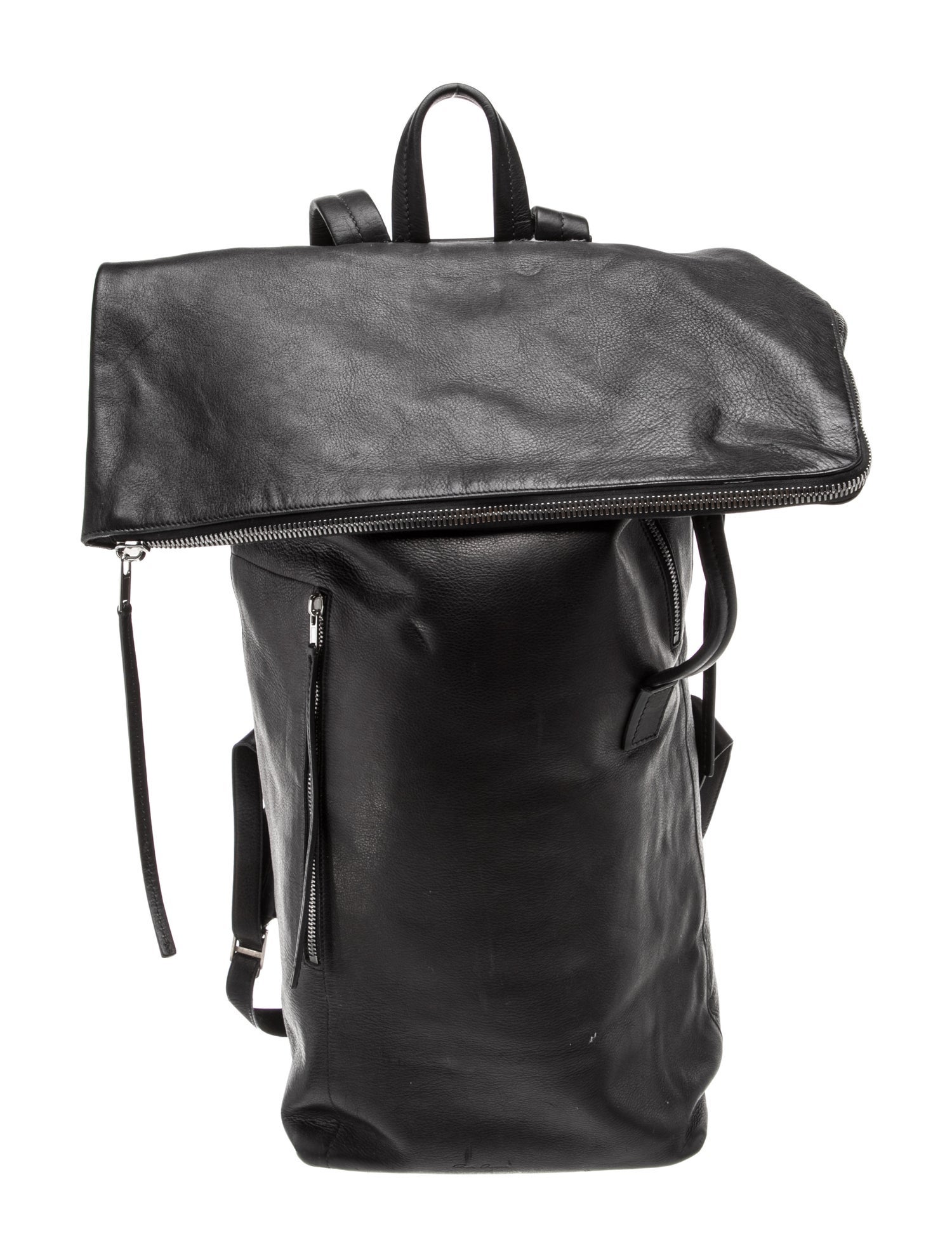 Rick Owens Leather Backpack