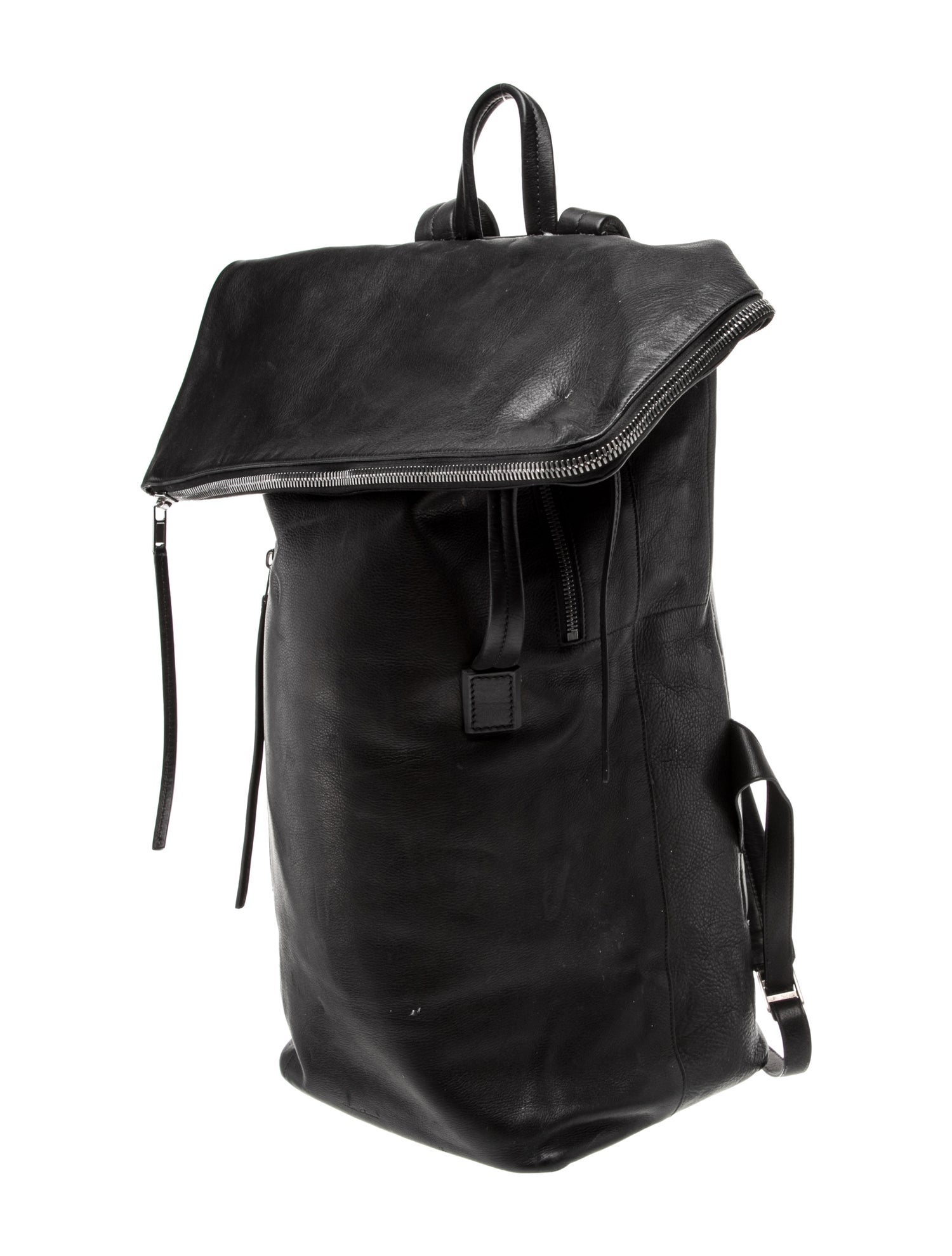 Rick Owens Leather Backpack