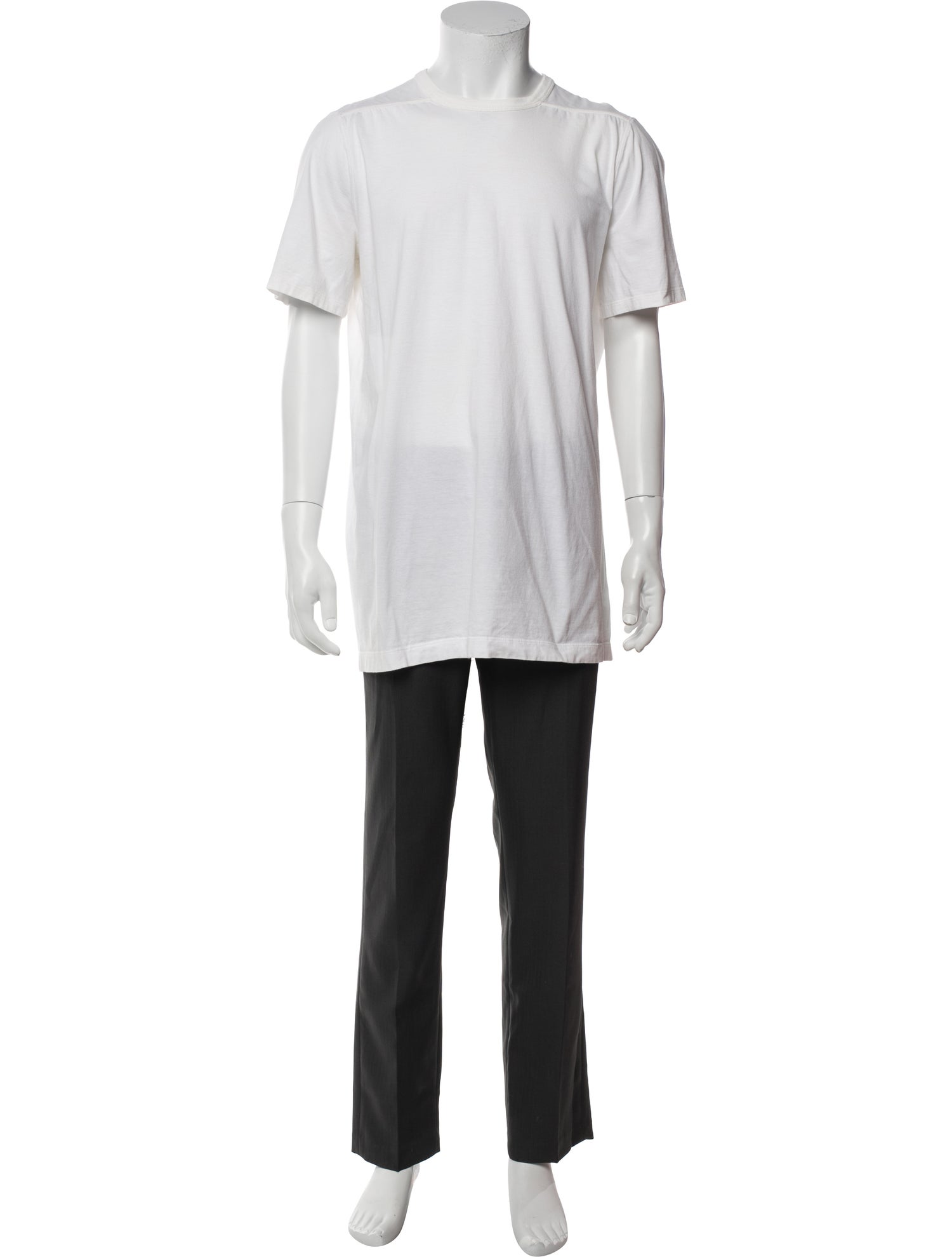 Rick Owens Crew Neck Short Sleeve T-Shirt