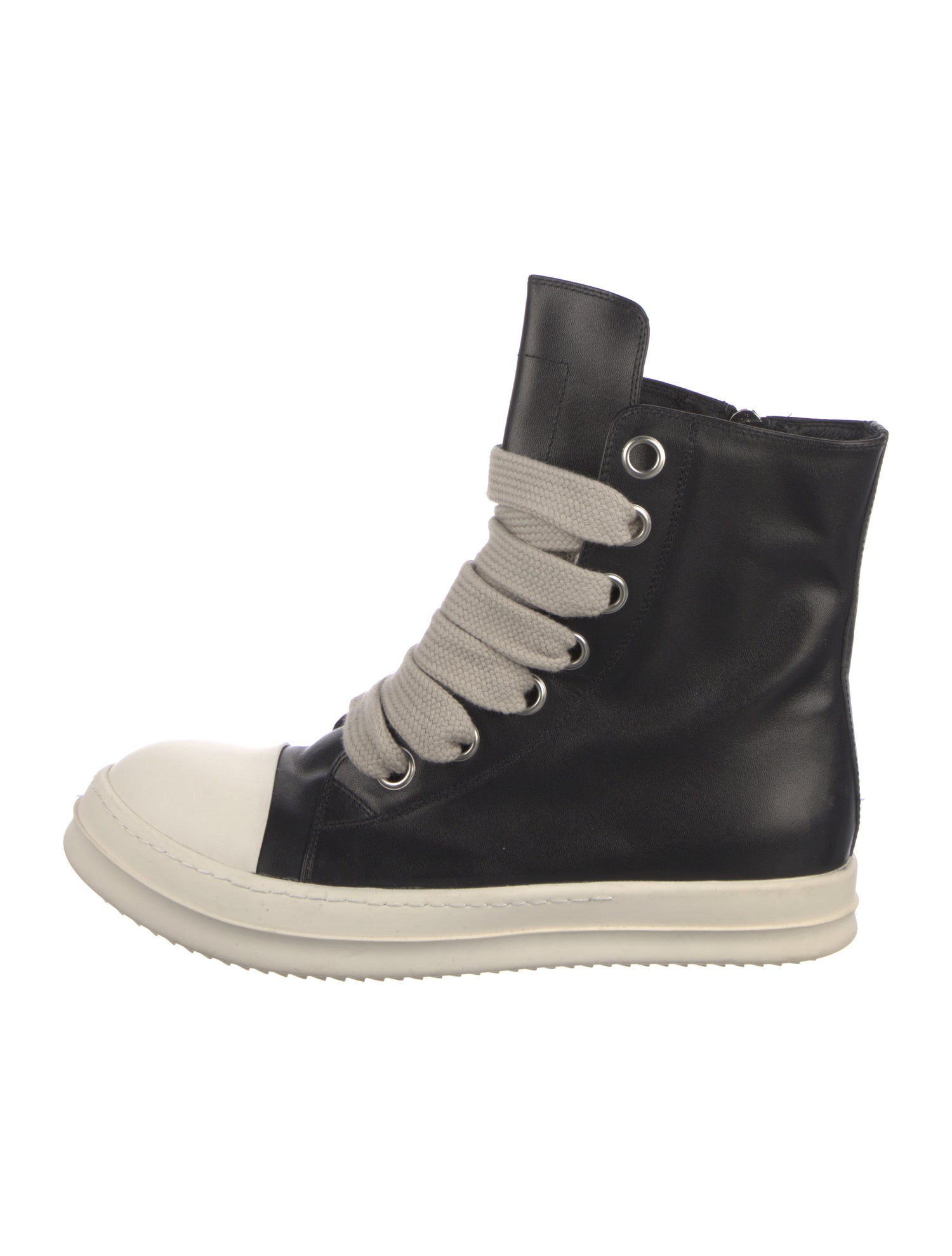 Rick Owens Leather Sneakers