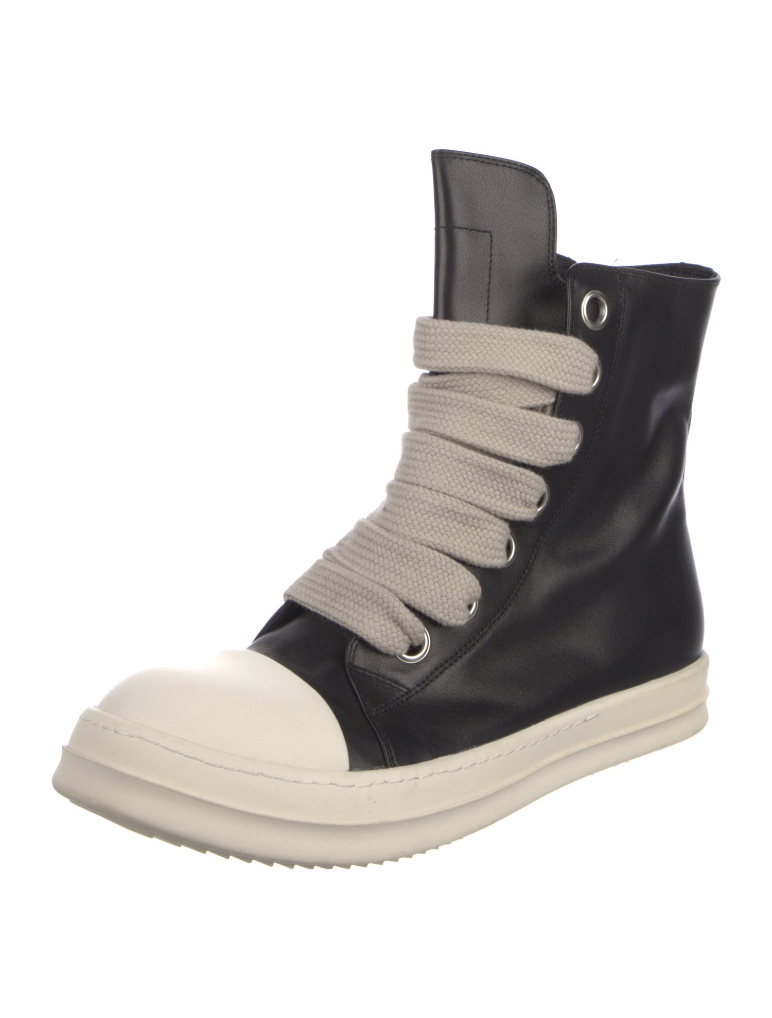 Rick Owens Leather Sneakers