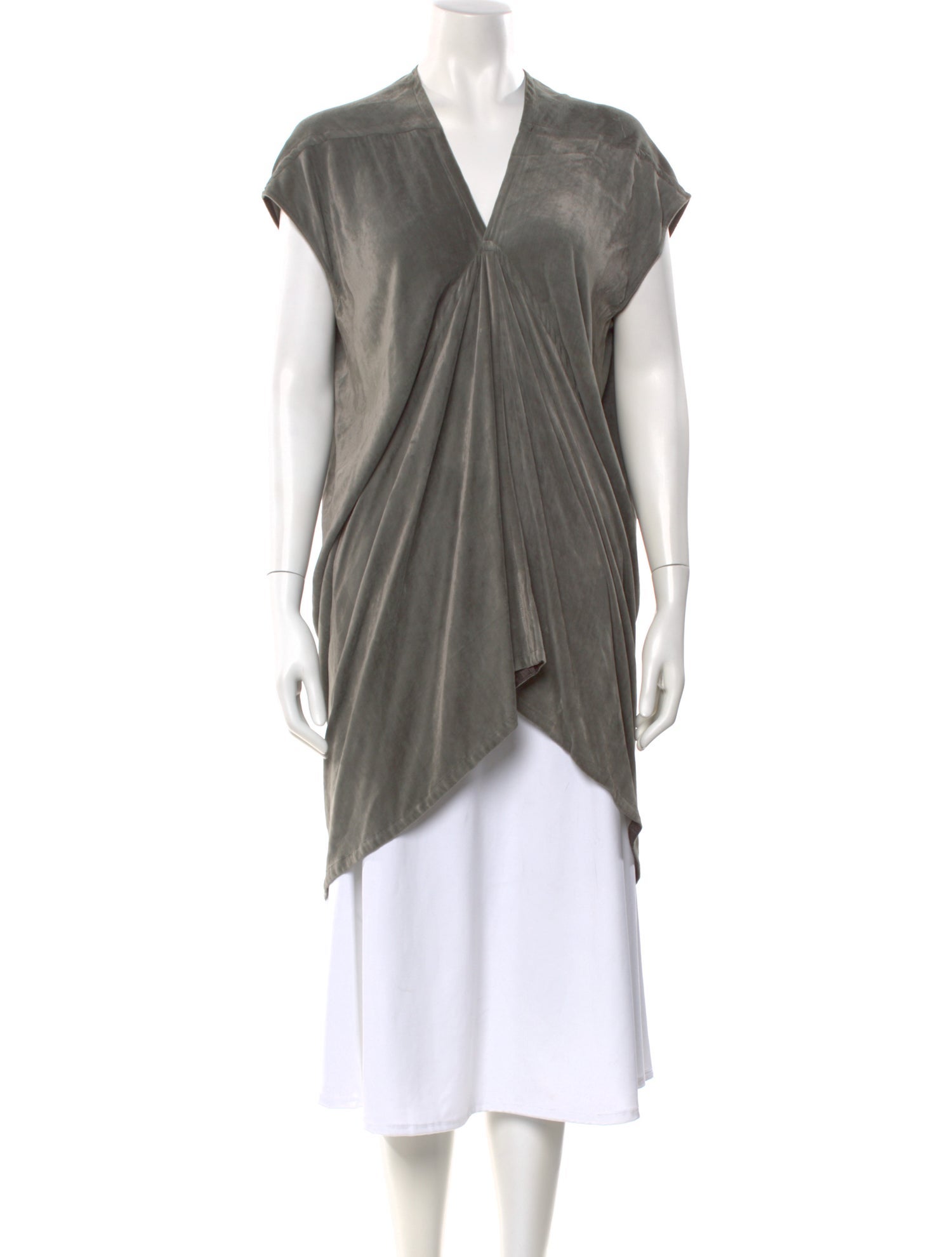 Rick Owens 2016 'Mastodon' Kite Carapace Tunic Tunic