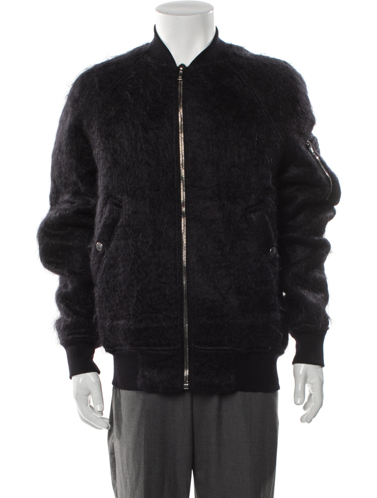 Rick Owens 2016 'Mastodon' Flight Bomber Bomber Jacket