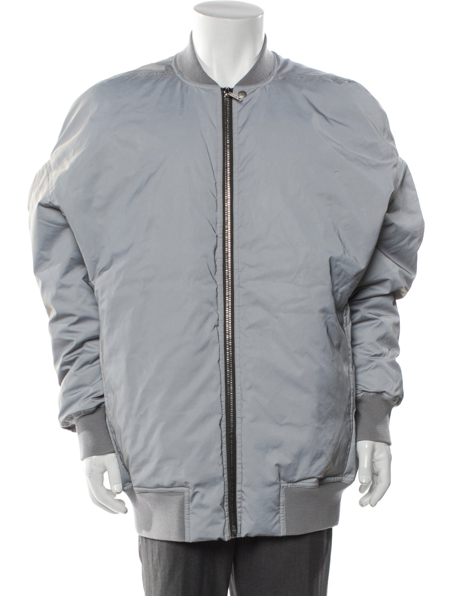 Rick Owens 2022 'Fogachine' Jumbo Peter Flight Bomber Jacket