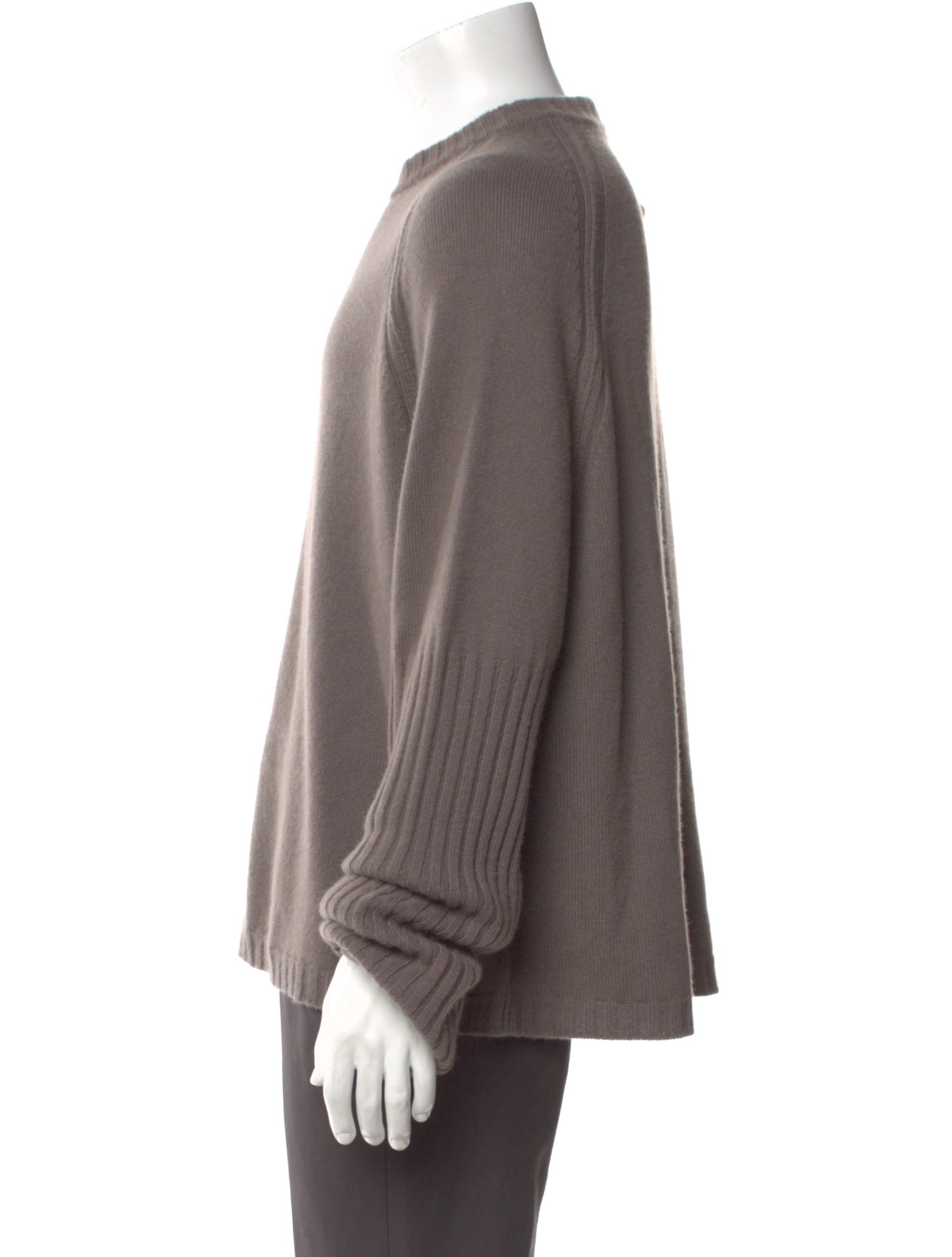 Rick Owens Cashmere Crew Neck Pullover