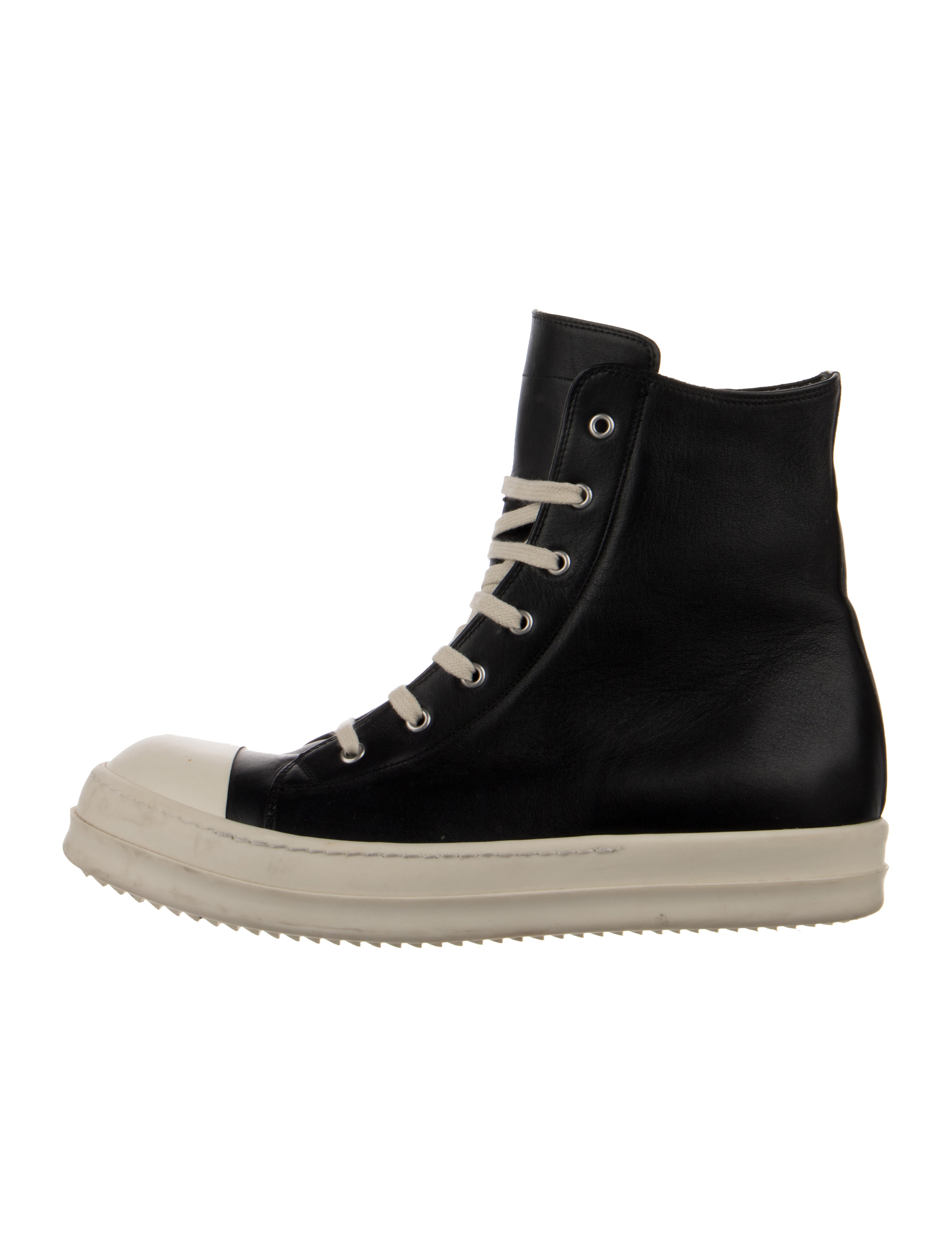 Rick Owens Leather Boots