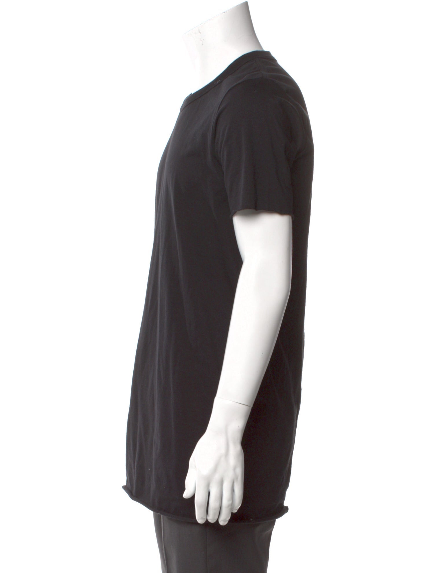 Rick Owens Crew Neck Short Sleeve T-Shirt