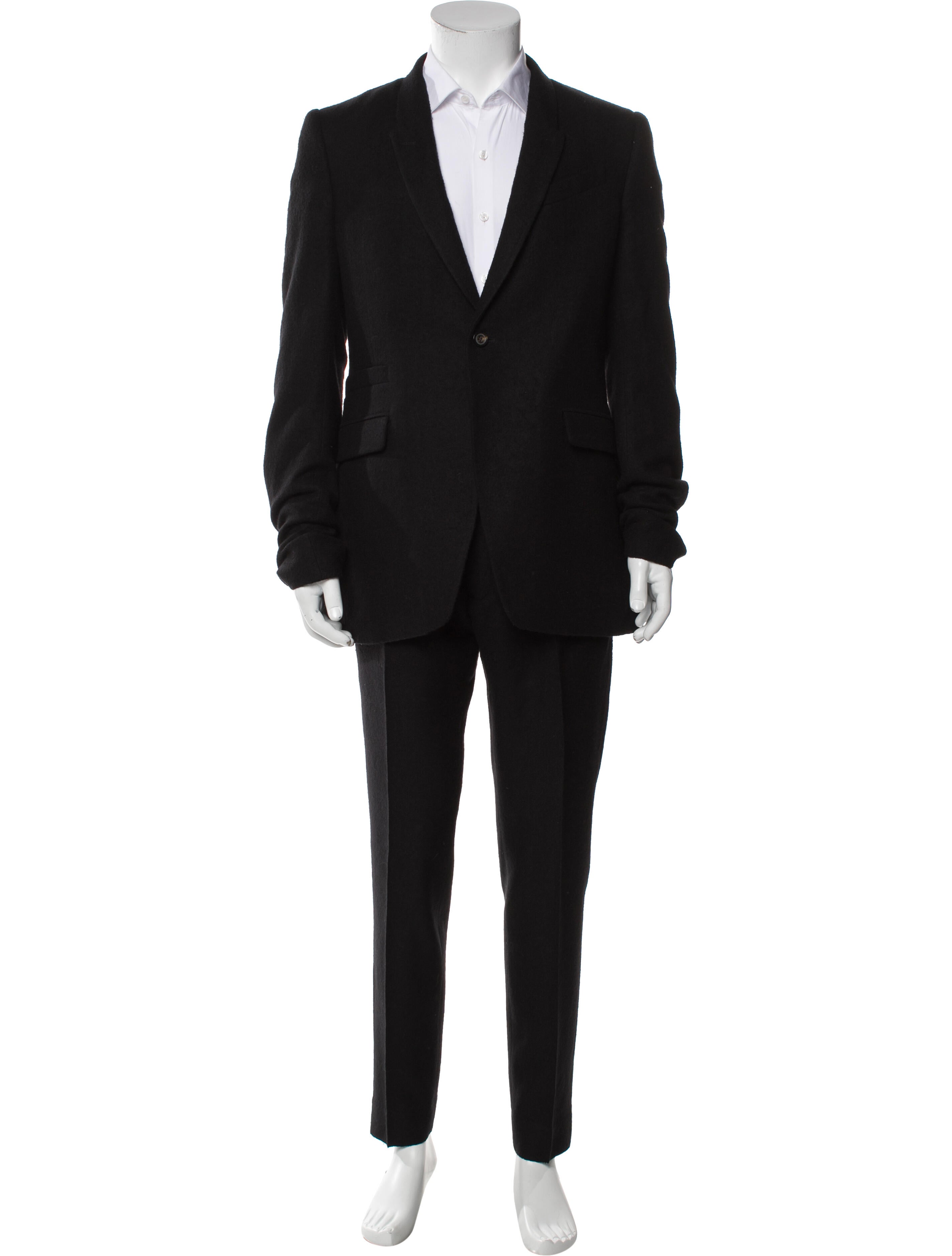 Rick Owens Virgin Wool Two-Piece Blazer