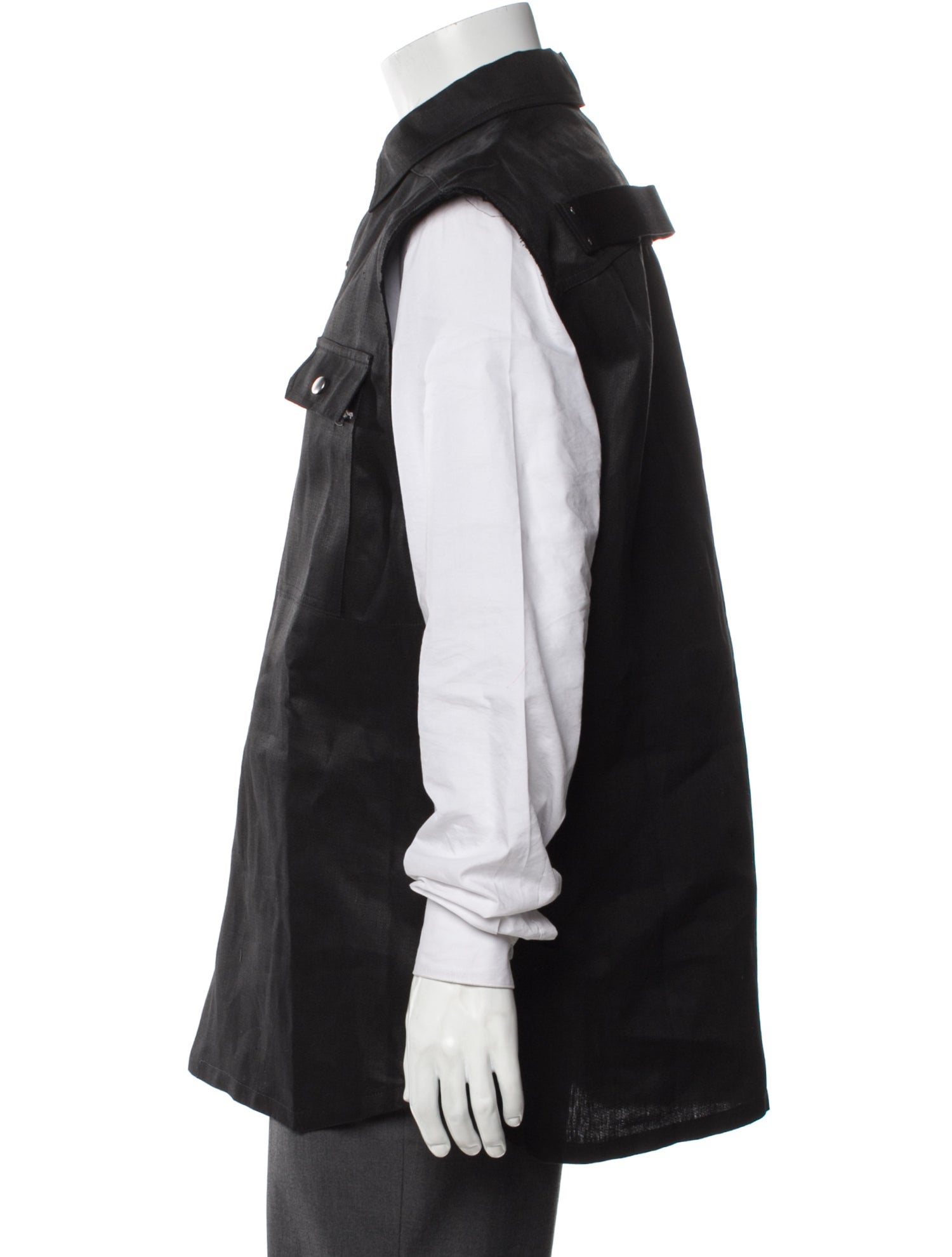 Rick Owens Linen Vest