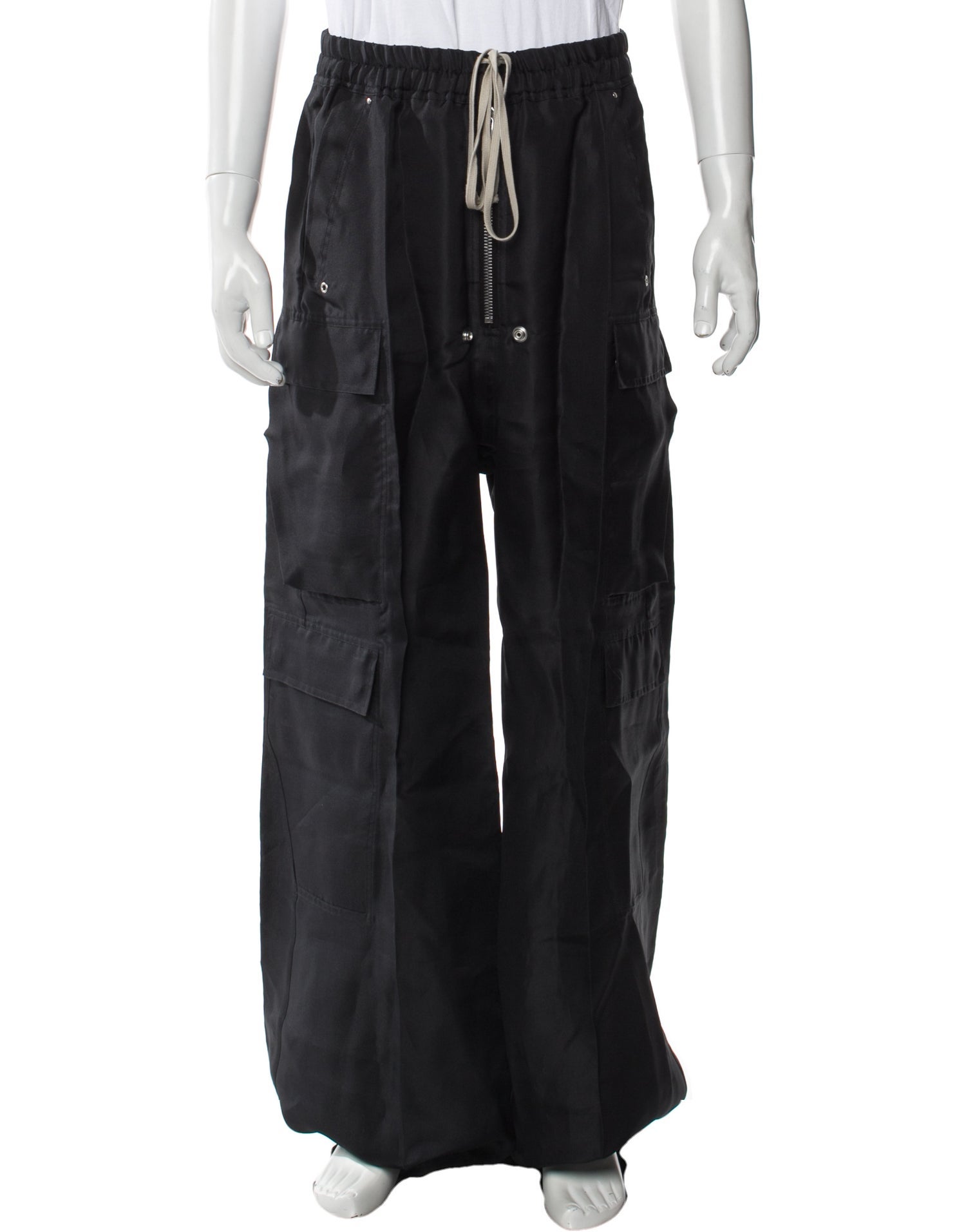 Rick Owens Silk Cargo Pants w/ Tags