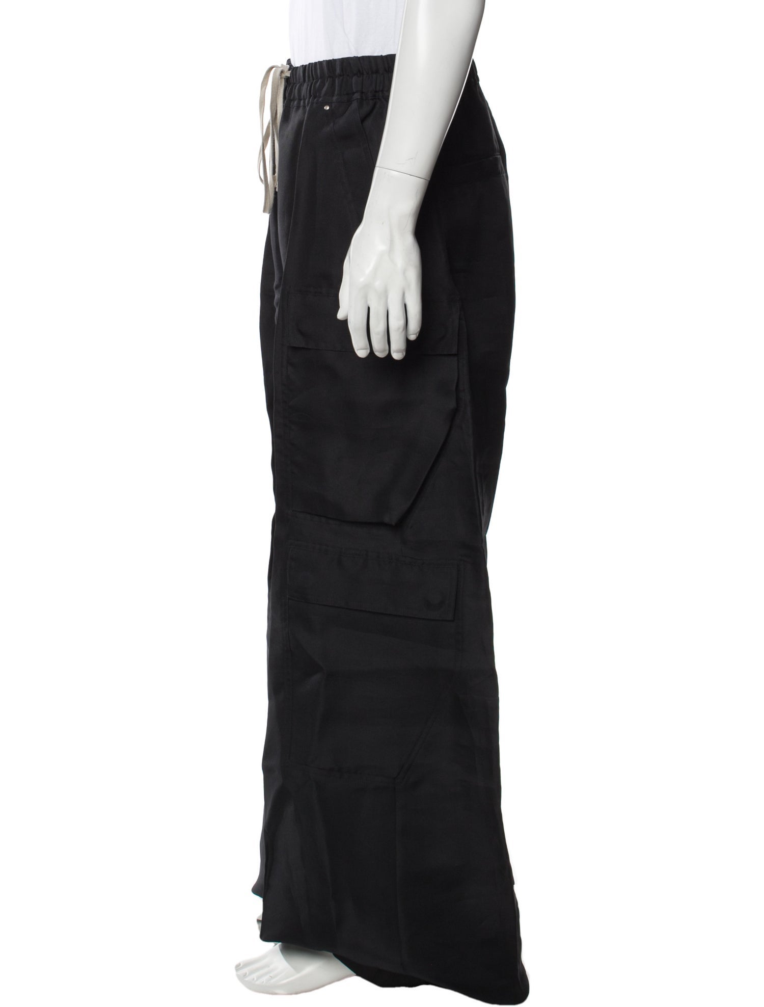 Rick Owens Silk Cargo Pants w/ Tags