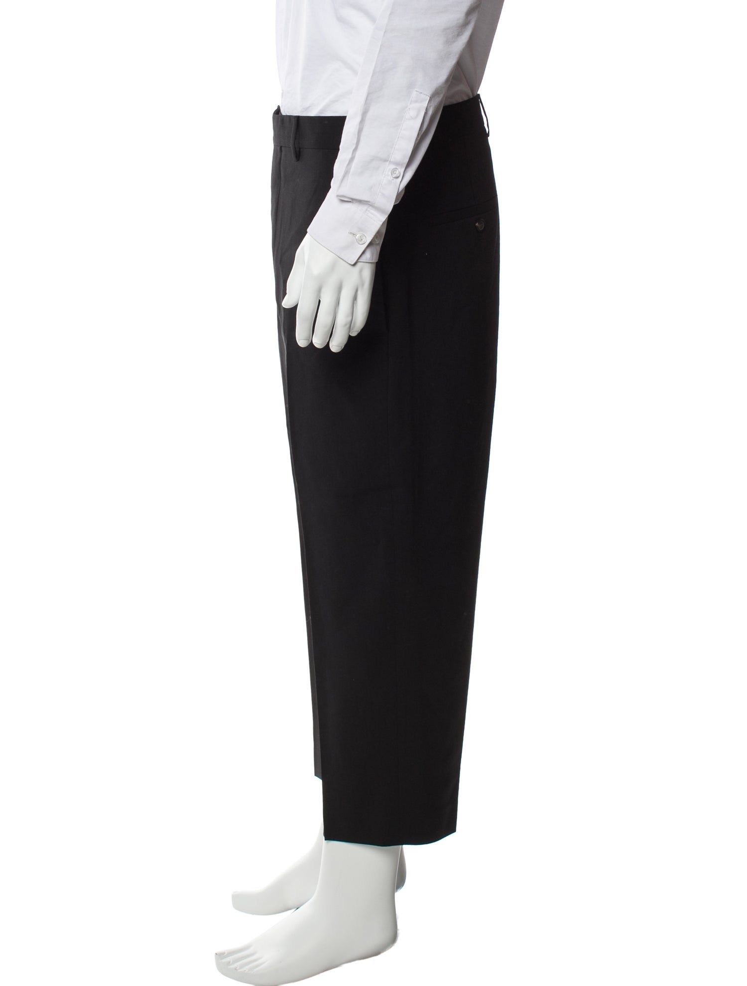 Rick Owens Virgin Wool Dress Pants