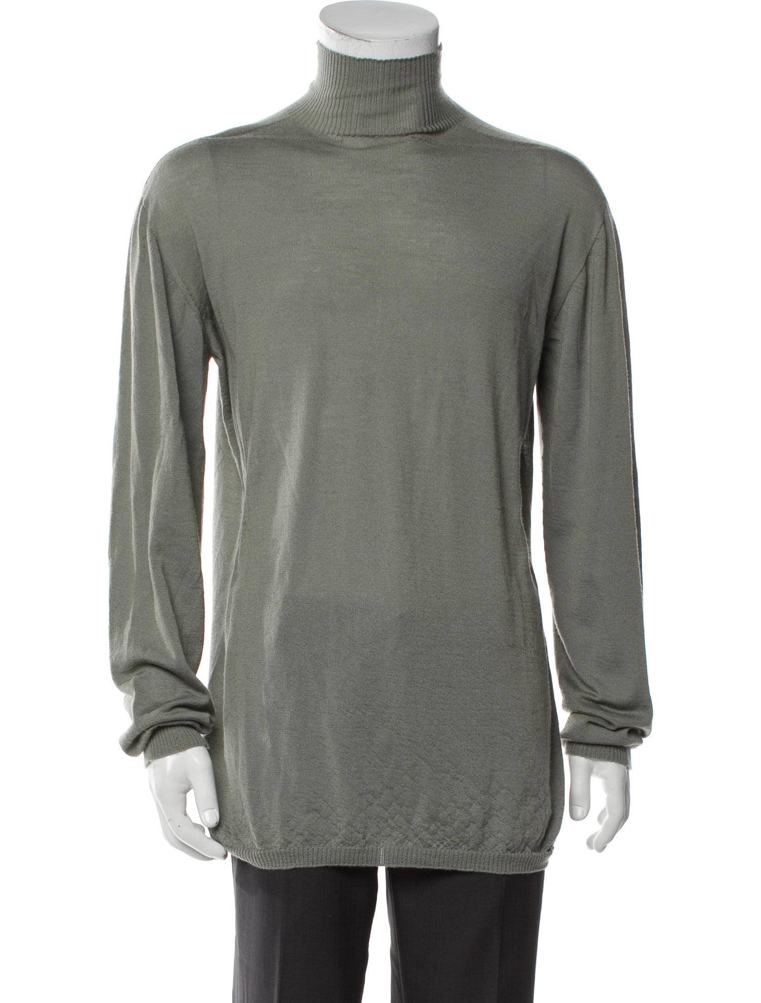 Rick Owens Cashmere Turtleneck Pullover