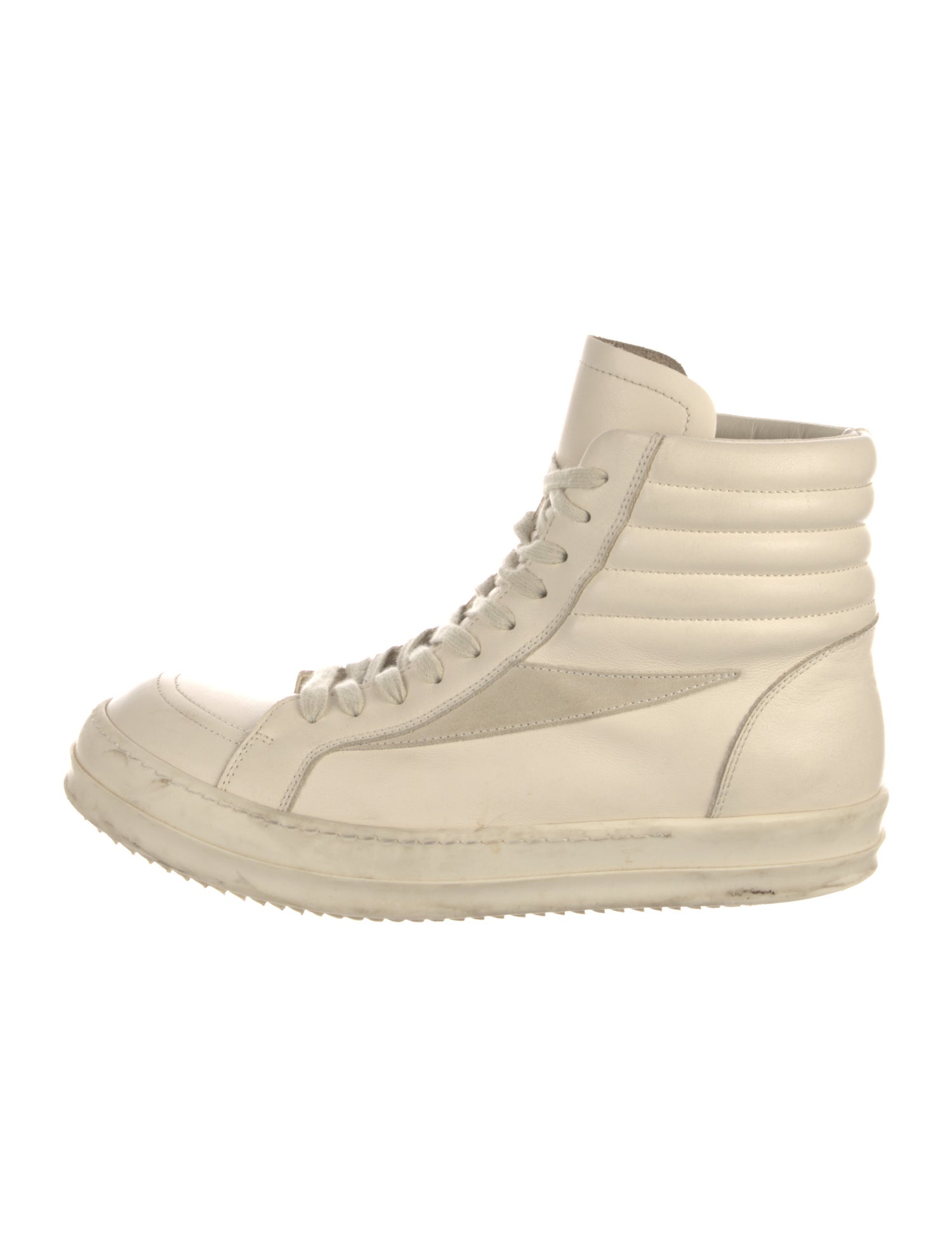 Rick Owens Leather Sneakers