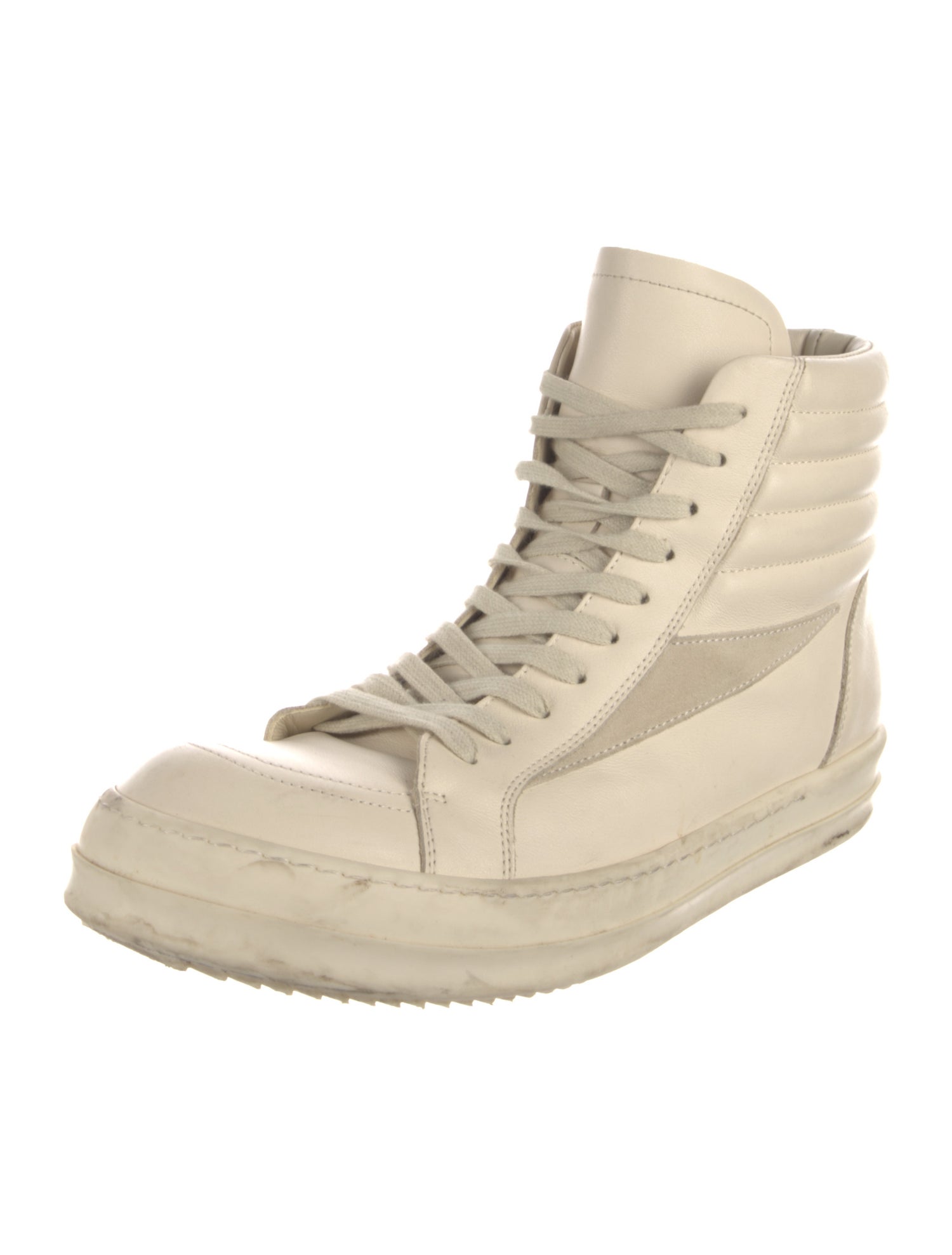 Rick Owens Leather Sneakers