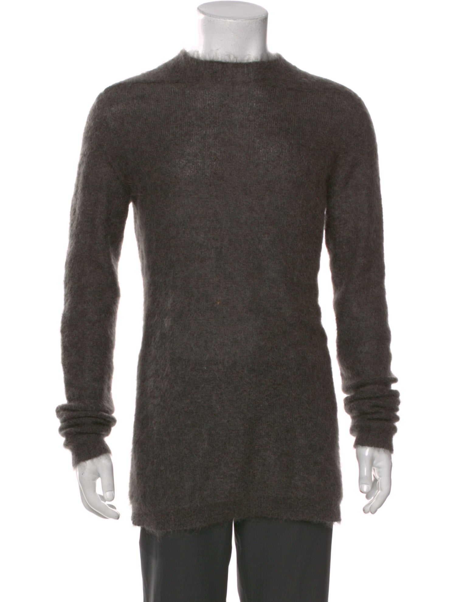Rick Owens Mohair Crew Neck Pullover