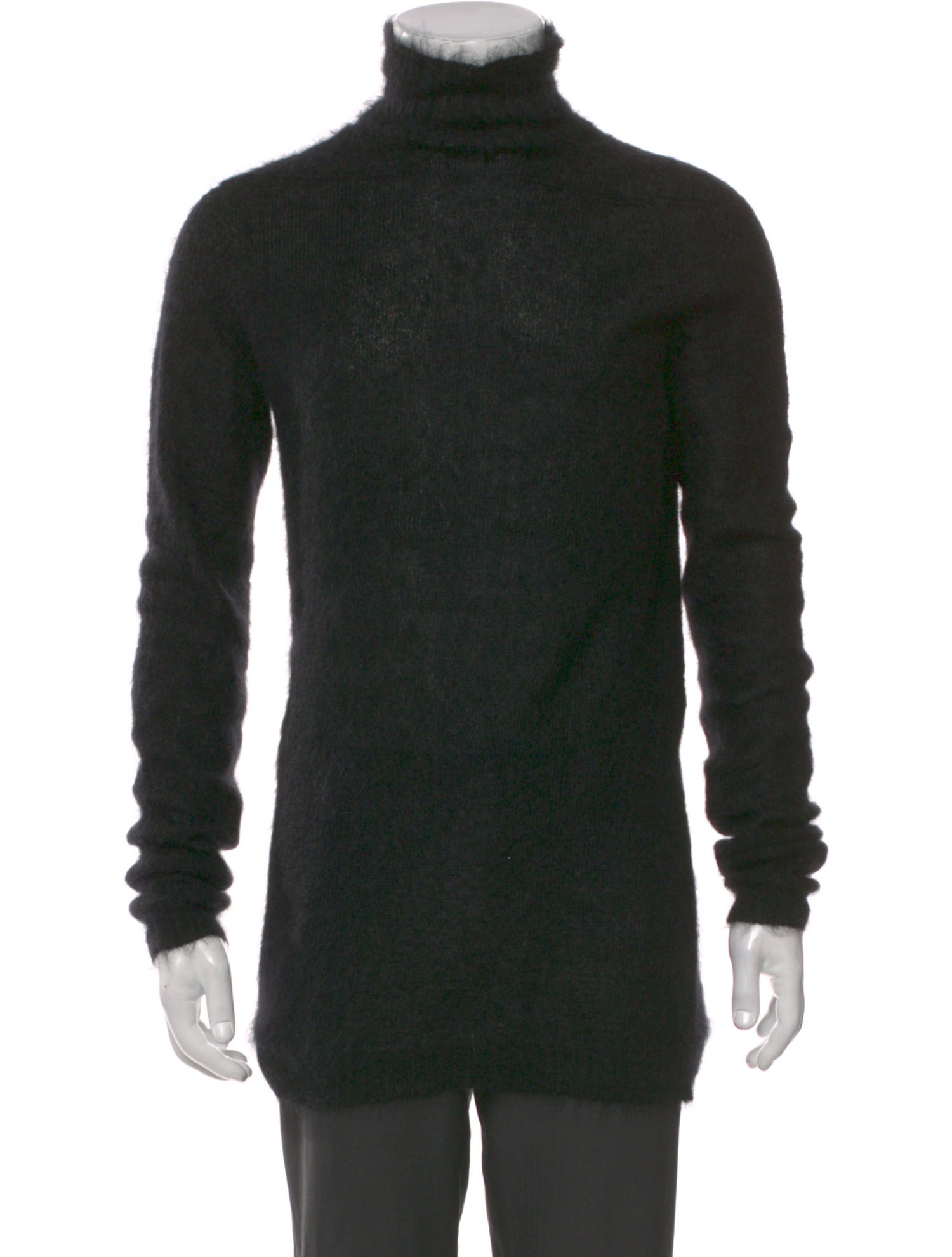 Rick Owens Mohair Turtleneck Pullover