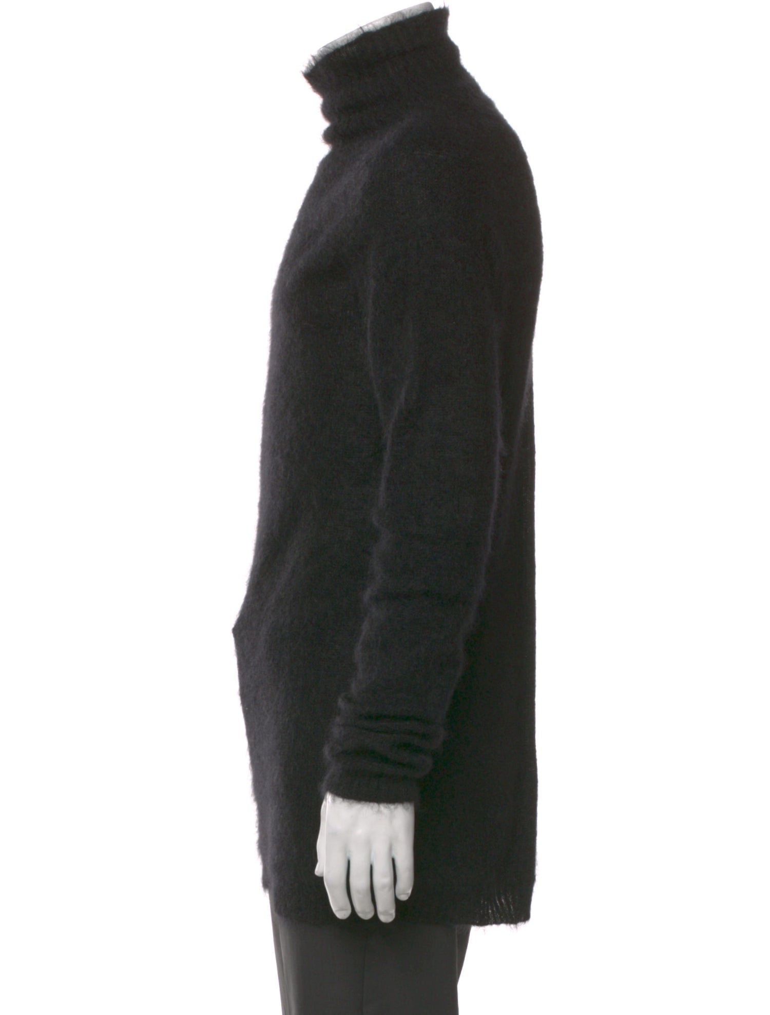 Rick Owens Mohair Turtleneck Pullover