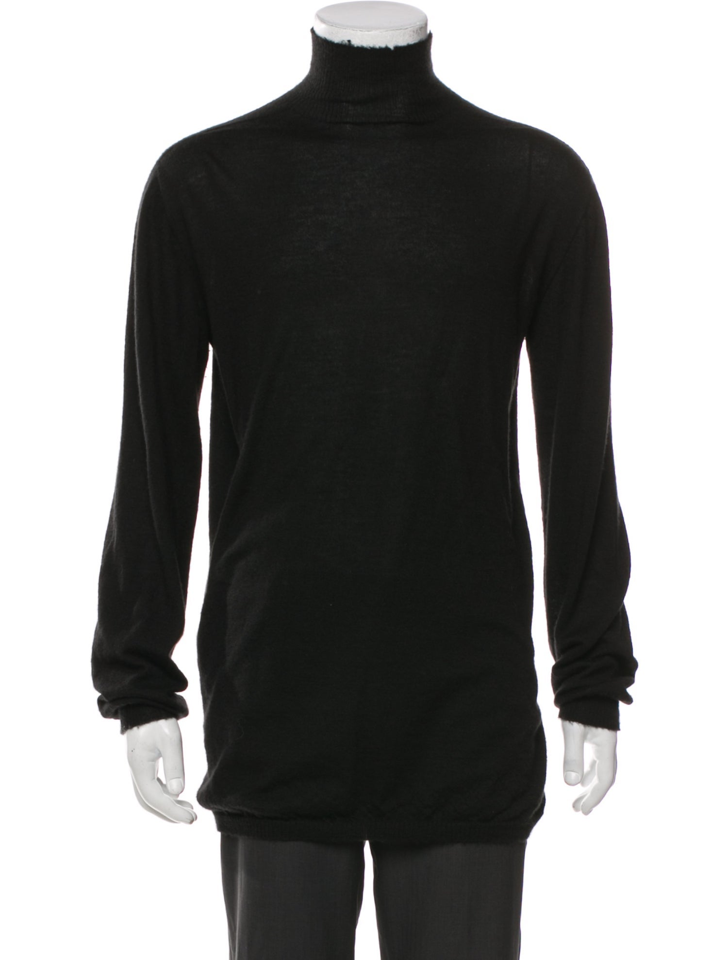 Rick Owens Cashmere Turtleneck Pullover