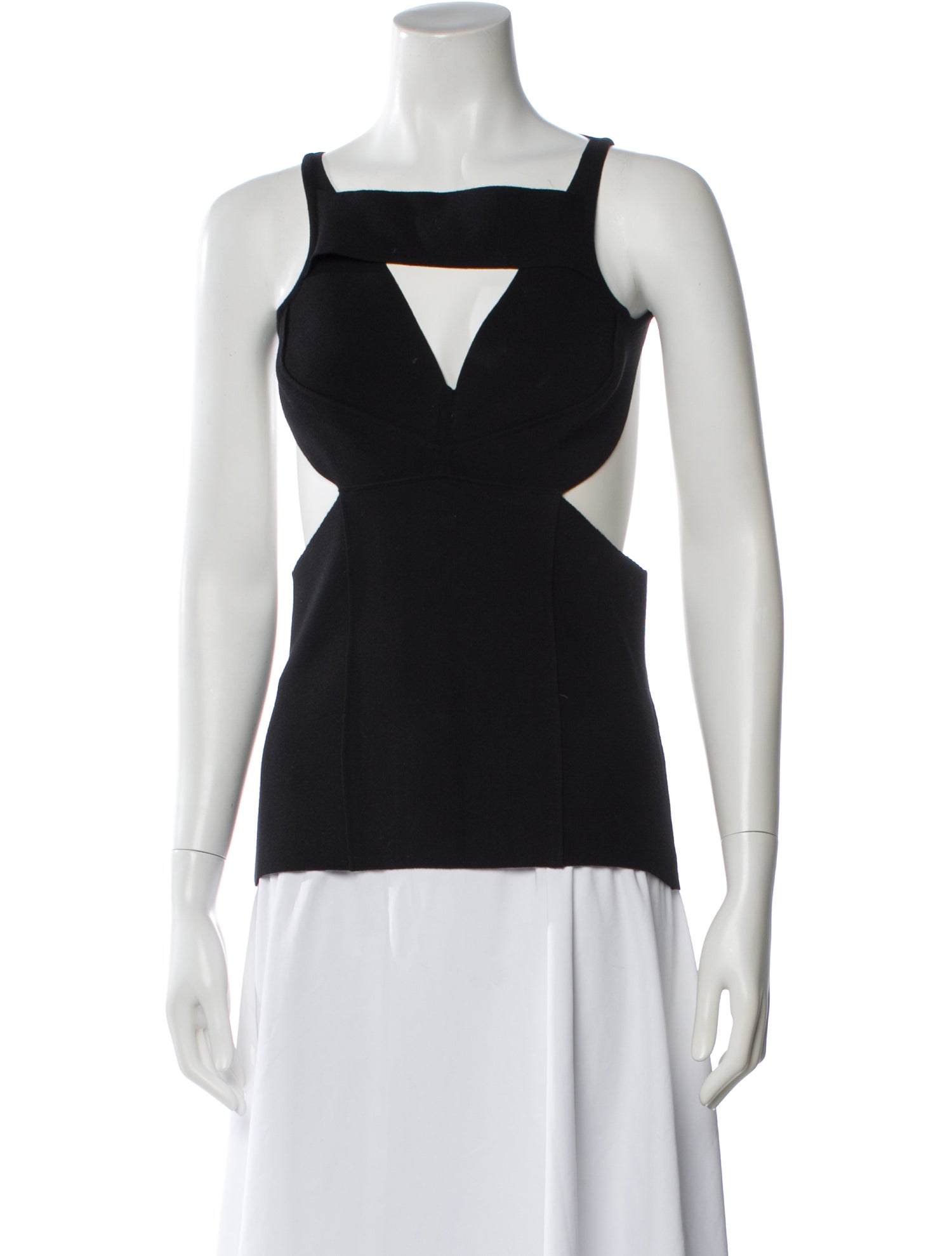 Rick Owens V-Neck Sleeveless Top