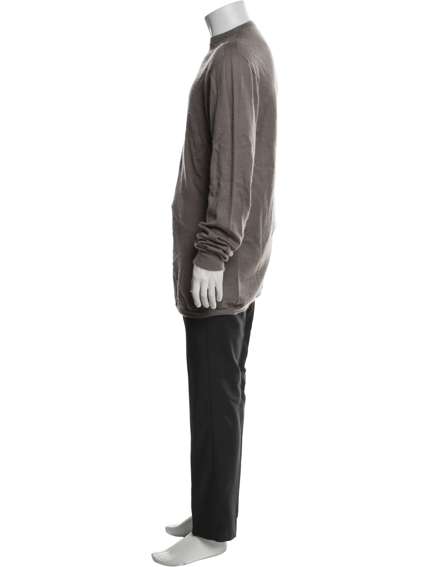 Rick Owens Cashmere Mock Neck Pullover