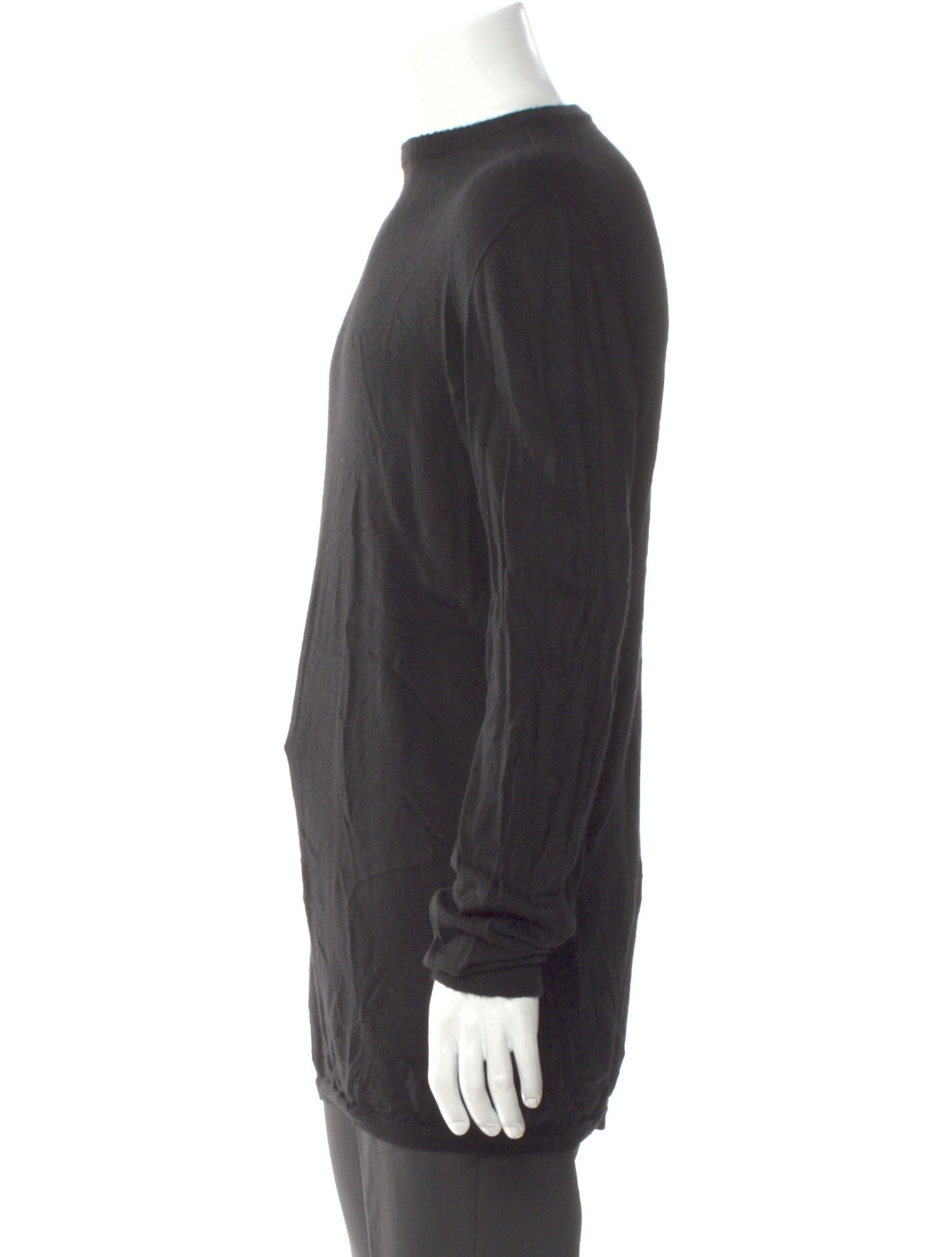 Rick Owens Cashmere Crew Neck Pullover