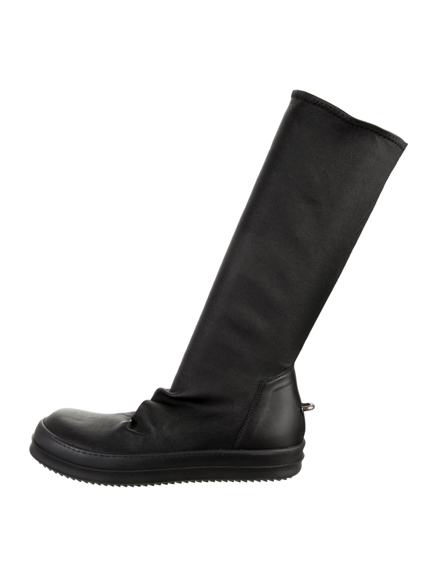Rick Owens Leather Sock Boots