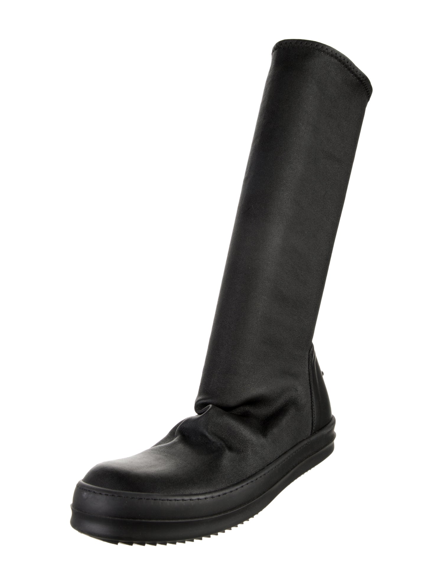 Rick Owens Leather Sock Boots
